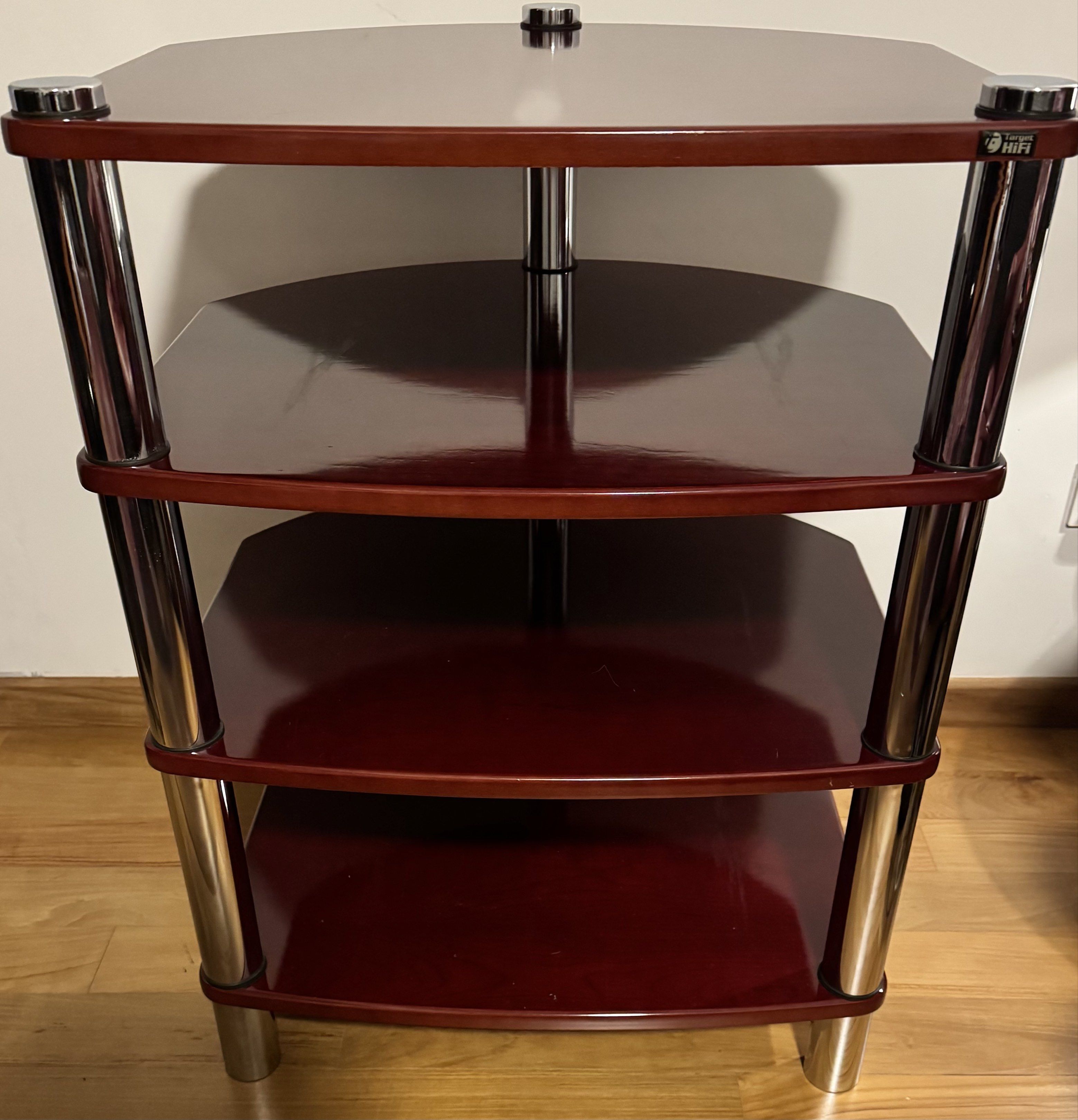 Target HiFi Audio Rack - Cherry Wood