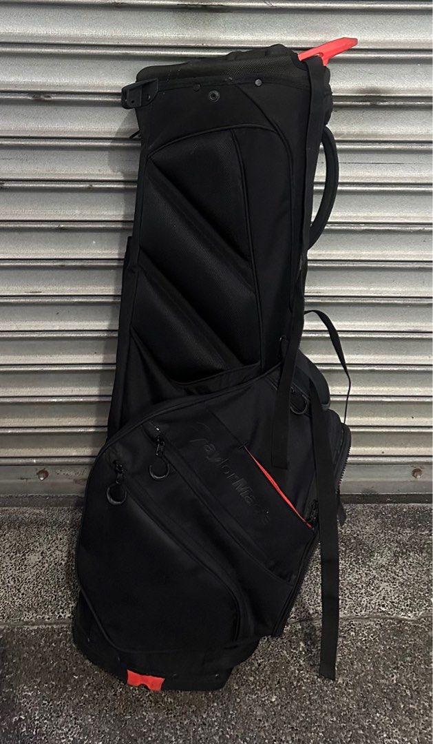 TaylorMade FlexTech Crossover Golf Stand Bag, Black (Category: Golf) located in Pasay City. Submitted by jen.pen (Listing ID 1419881556, Image 3). Description: TaylorMade FlexTech Crossover Golf Stand Bag, Black *New Old Stock * No Stand, No Strap, Missing Pocket Cover.