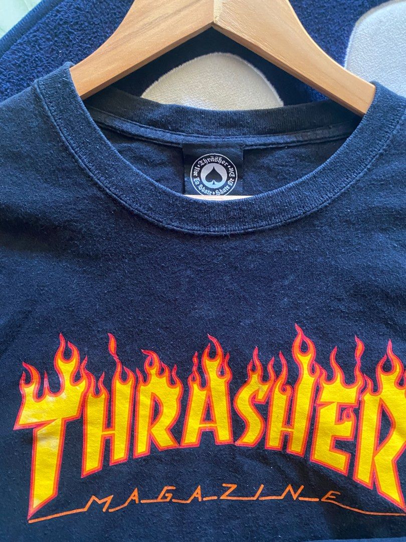 THRASHER COMBO (Category: Activewear) located in Gua Musang. Submitted by zul_02 (Listing ID 1419806043, Image 3). Description: PRINT TIADA CRACK 1 TAG KENA POTONG DETAIL BOLEH PM.