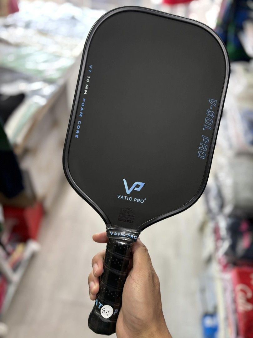 Vatic Pro V7 V-SOL PRO X PICKLEBALL PADDLE NEW! (Category: Racket and Ball Sports) located in Manila. Submitted by srs.goodshop (Listing ID 1419866073, Image 3). Description: Vatic Pro V7 V-SOL PRO X PICKLEBALL PADDLE NEW! 16mm 🆕BRAND NEW 🇺🇸 USA PICKLEBALL APPROVED 💪 POWER PADDLE 📩 - Pm me if interested!.