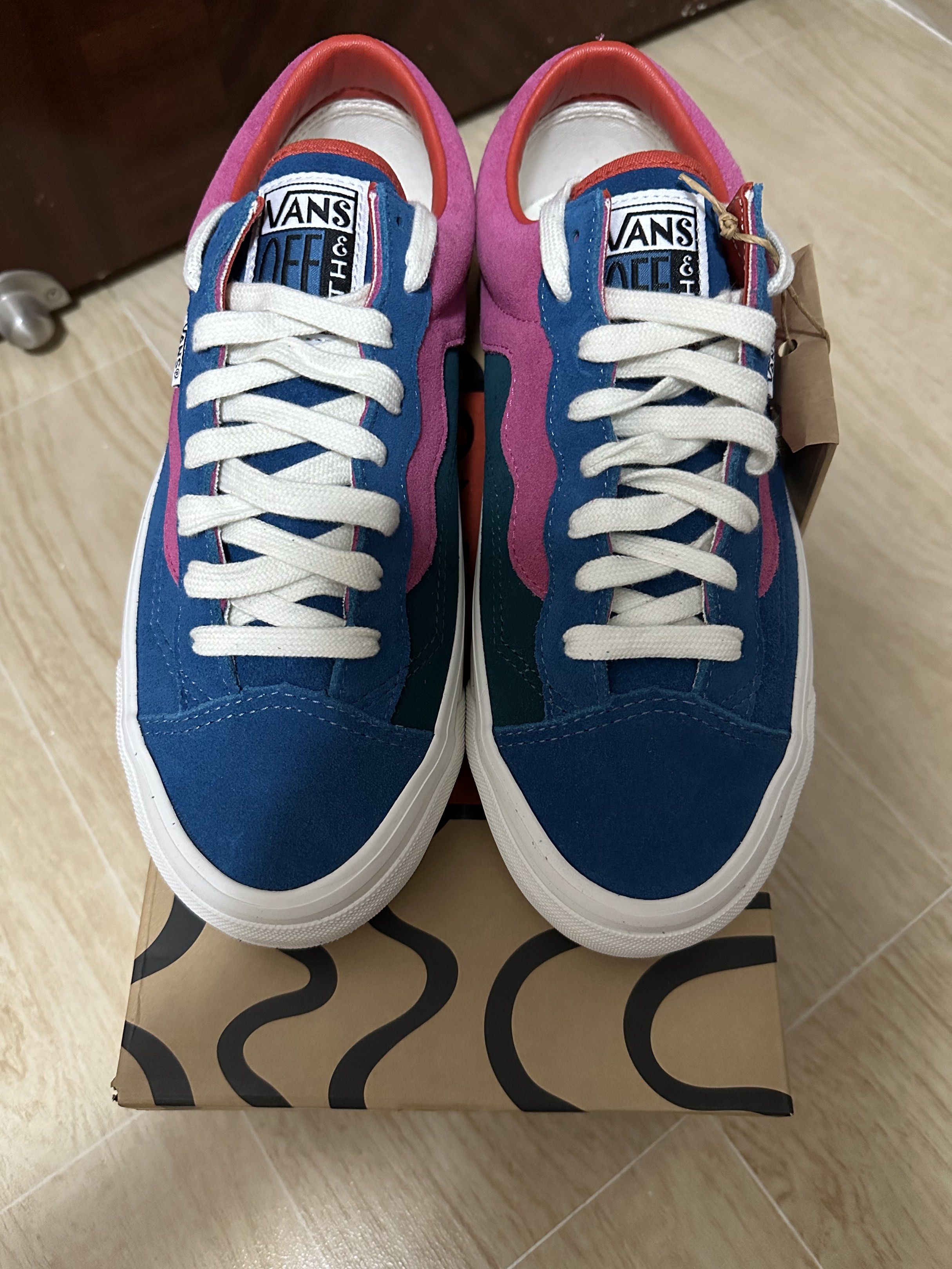 OTW VANS x Parra Old Skool 36 PP 27.5cm us9.5, 男裝, 鞋, 波
