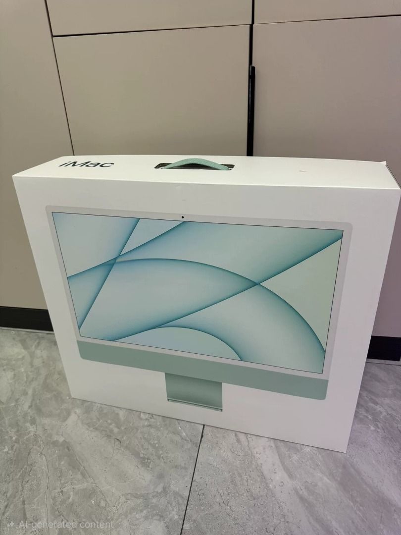 (BNIB)_Apple iMac 24-inch M4 Chip - Mint Green (Unopened)