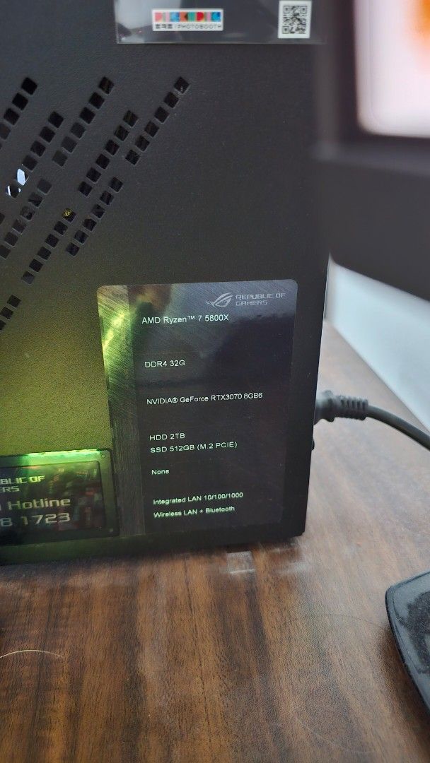 ASUS ROG Strix Gaming PC - RTX 307065561094336386111