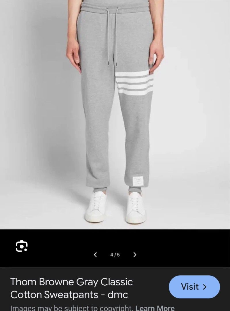 AUTHENTIC Thom Browne - Classic Loopback (Category: Luxury Apparel) located in Manila. Submitted by bvnnie (Listing ID 1420032238, Image 1). Description: AUTHENTIC Thom Browne - Classic Loopback Actual size using inches Waistline /Widht 30 Can stretch up to 34 Lenght/ 42 FITTING IS LARGE EXCELLENT Condition, MESSAGE me📩 ISSUE: NO.