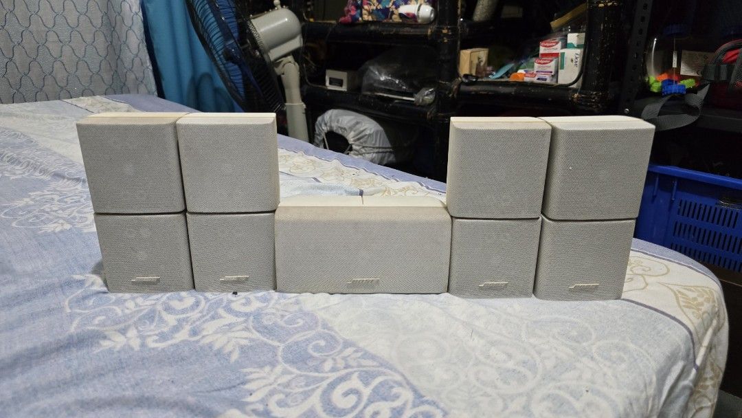 Bose Double Cube Speaker (Category: Soundbars, Speakers & Amplifiers) located in San Miguel. Submitted by rrshopstore (Listing ID 1420040065, Image 1). Description: Bose Double Cube 1 set Php10.5k Location: San Miguel, Bulacan.