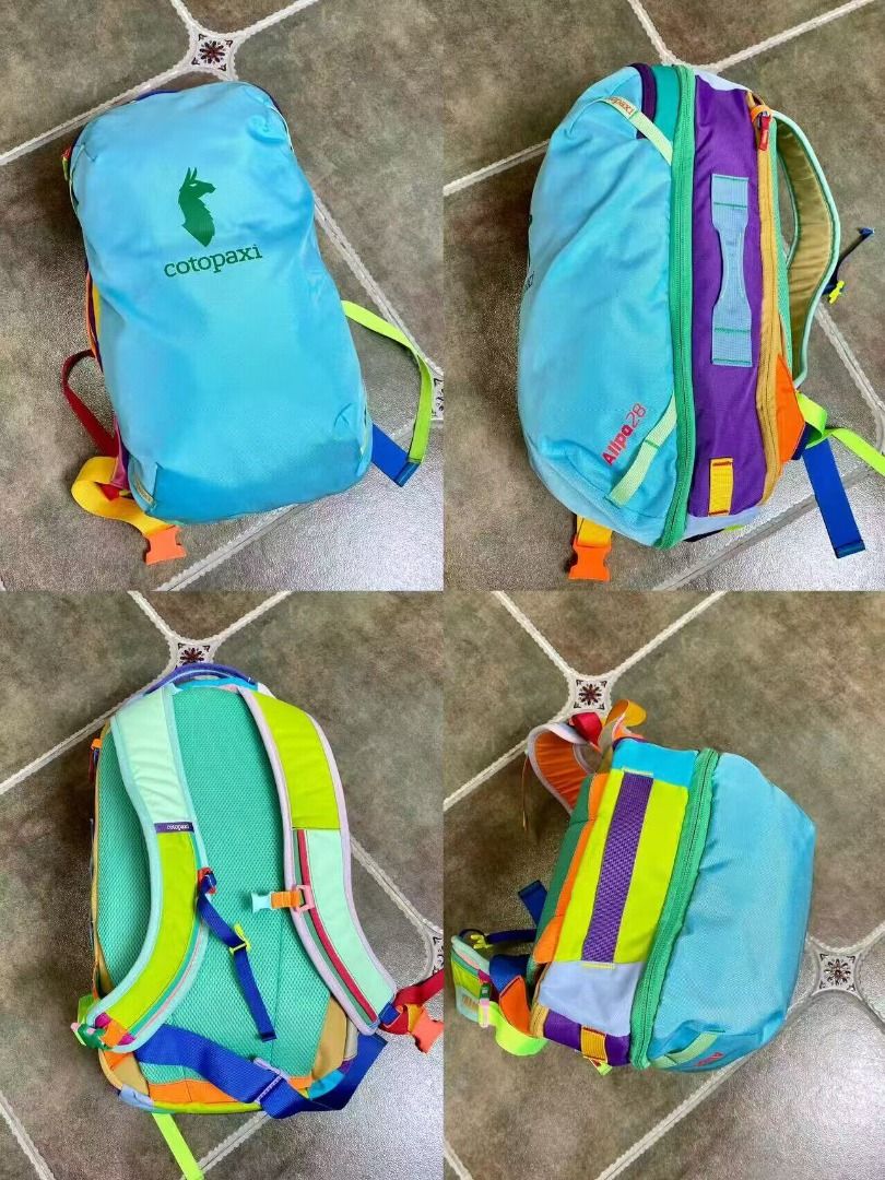 Brand New Cotopaxi Allpa 28 Travel Back Pack (Category: Backpacks) located in Singapore. Submitted by yama.glamping (Listing ID 1420070161, Image 3). Description: Brand New Cotopaxi Allpa 28 Travel Back Pack *** only Light Gray & Pale Blue left *** - dimension H50*W28*D20cm - features multiple compartments - suitcase-style, full-wrap zipper opening - includes mesh pocket and zippered sections - this back pack come with a Rain Cover - durable desi