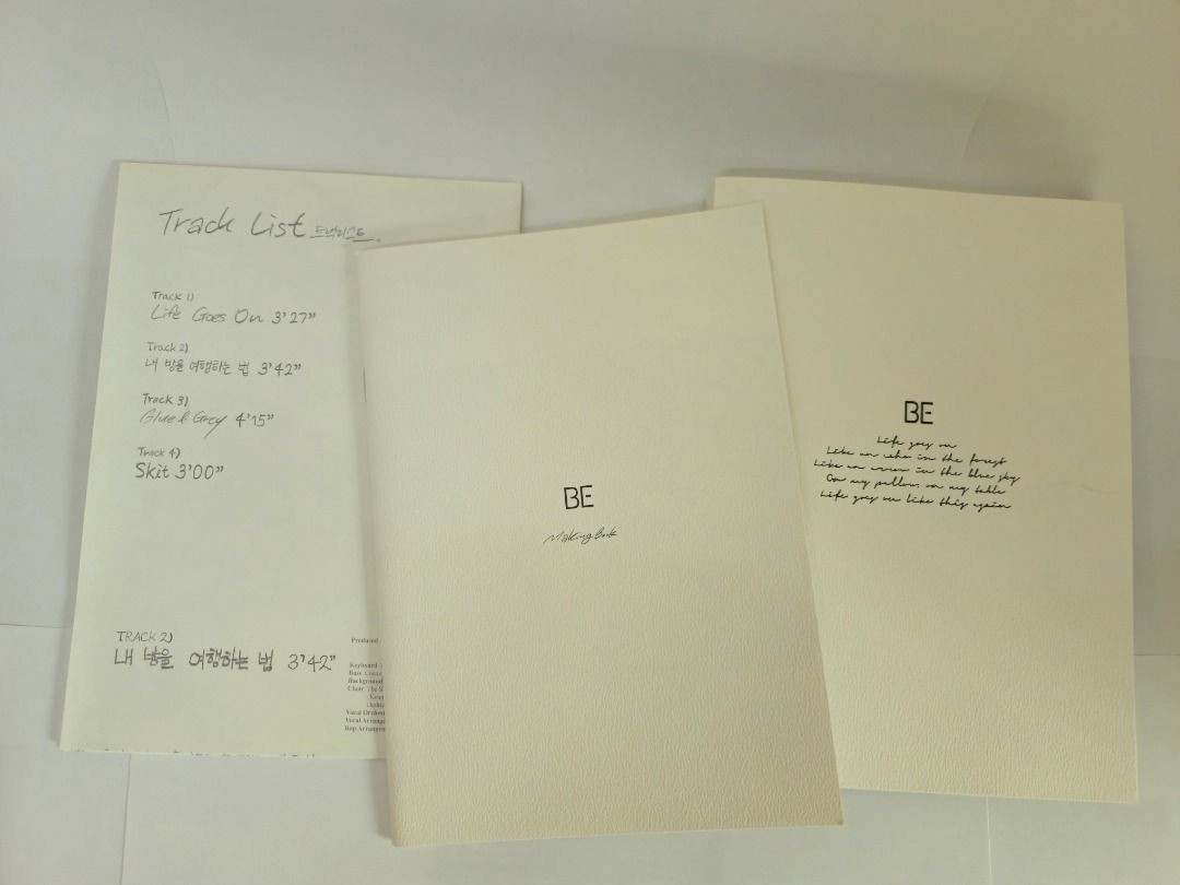 BTS BE Deluxe Edition Album (Category: CDs & DVDs) located in Manila. Submitted by nncollective (Listing ID 1420113450, Image 3). Description: - Original, Package (No stain) - Includes CD, Polaroid Photocard, Photo book, Making Book, Lyric Poster, Photo Frame, 7 Postcards (Includes a freebie postcard. See the small blue photocard), Folded poster - DOES NOT include individual member photocards - Fixed Price - RFS: Decluttering - MOP: GCash or BDO 