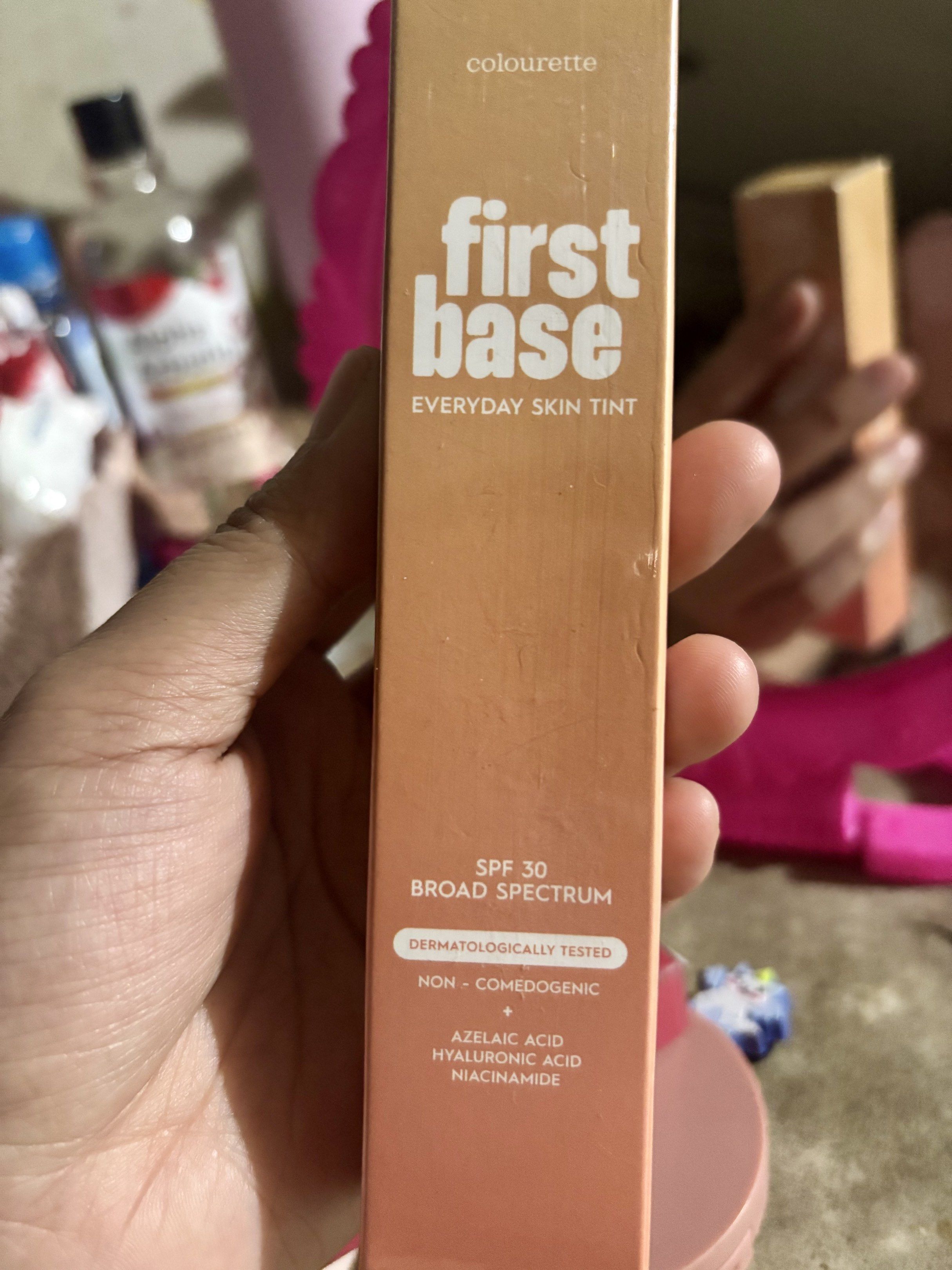 Colourette First Base Everyday Skin Tint - Coron (Category: Makeup) located in Manila. Submitted by 3rdrock (Listing ID 1420082627, Image 1). Description: RFS: Decluttering. Too many base make-up No COD. Payment first policy For pick up only Last price posted .