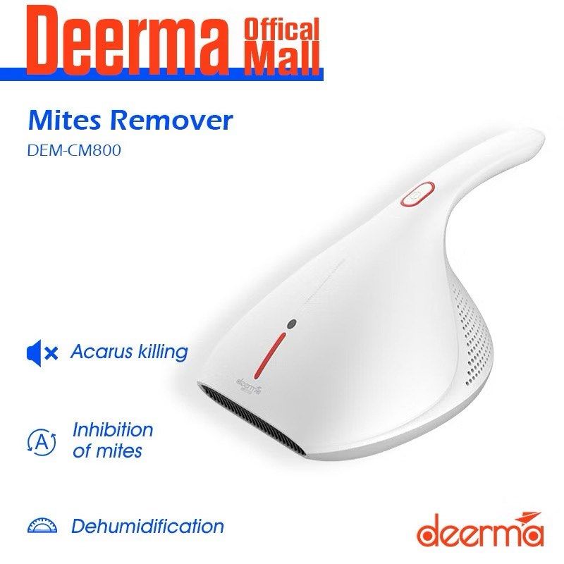 Deerma Dust Mite Vacuum Cleaner CM800 (Category: Vacuum Cleaner & Housekeeping) located in Santa Maria. Submitted by ajcstro01 (Listing ID 1420142068, Image 1). Description: - Removes dust mites - Kills and inhibits mites - Features dehumidification - Color: White - Includes power cord - Comes in original box.