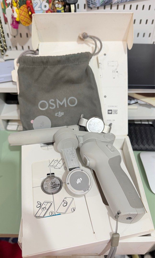 DJI OM 4 Gimbal (Category: Gimbals & Stabilizers ) located in Pasig City. Submitted by karlizepen (Listing ID 1420052904, Image 2). Description: DJI OM 4 All original accessories except cord Used a few times only Last price posted Pickup Pasig.
