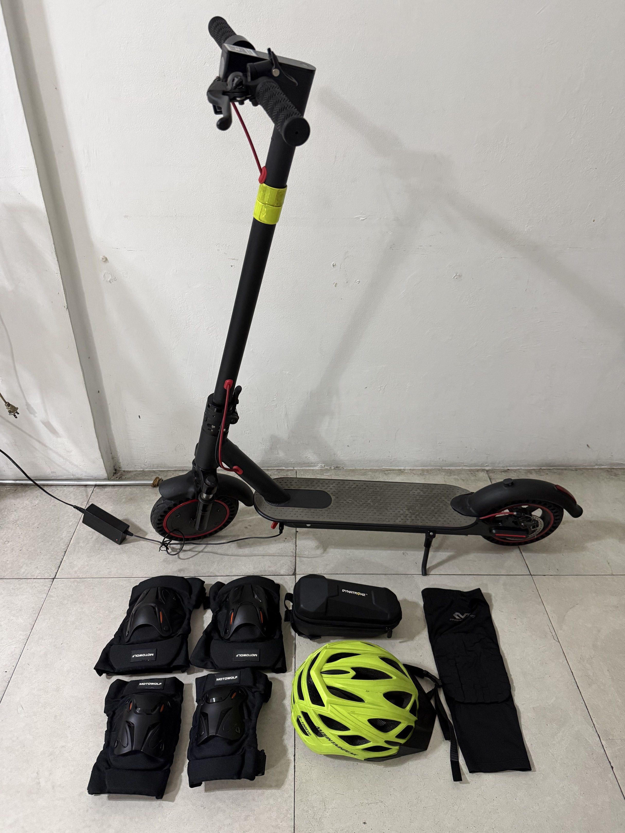 Electric Scooter Hendersun M365 Pro Foldable upgraded (Category: Other Sports Equipment and Supplies) located in Manila. Submitted by eairam (Listing ID 1420115352, Image 1). Description: Comes with FREEBIES: Helmet, Knee pads, arm pads, reflector light, storage bag. NO DAMAGE NO HIDDEN ISSUE LIKE NEW!! Very Smooth! USED 5x lang SPECS POSTED ON PHOTOS JUST SWIPE CAN SEND MORE PICTURES & VIDEOS 102 cm 40” L x 115cm 45” H PM FOR MORE INFO..