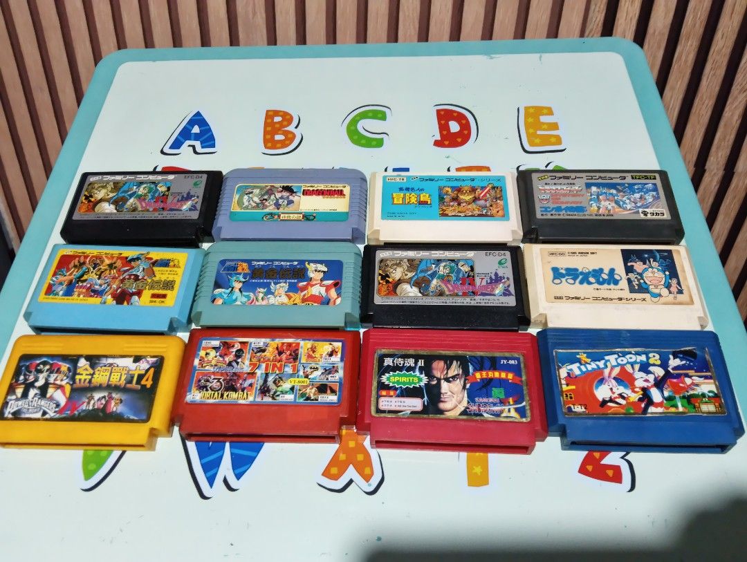 Family computer games (Category: Others) located in Caloocan City. Submitted by jbfuenzalida27 (Listing ID 1420151895, Image 1). Description: Tested and working Family computer games 200 each *Original Doraemon Transformer mystery of convoy Takeshi no Chosenjo Saint seya the golden legend Dragonball shenlong no nazo Dragon quest 4 *Bootleg Super 7 in 1 Power rangers Samurai showdown Tiny toon 2 Meetup: c3 caloocan or pick up.