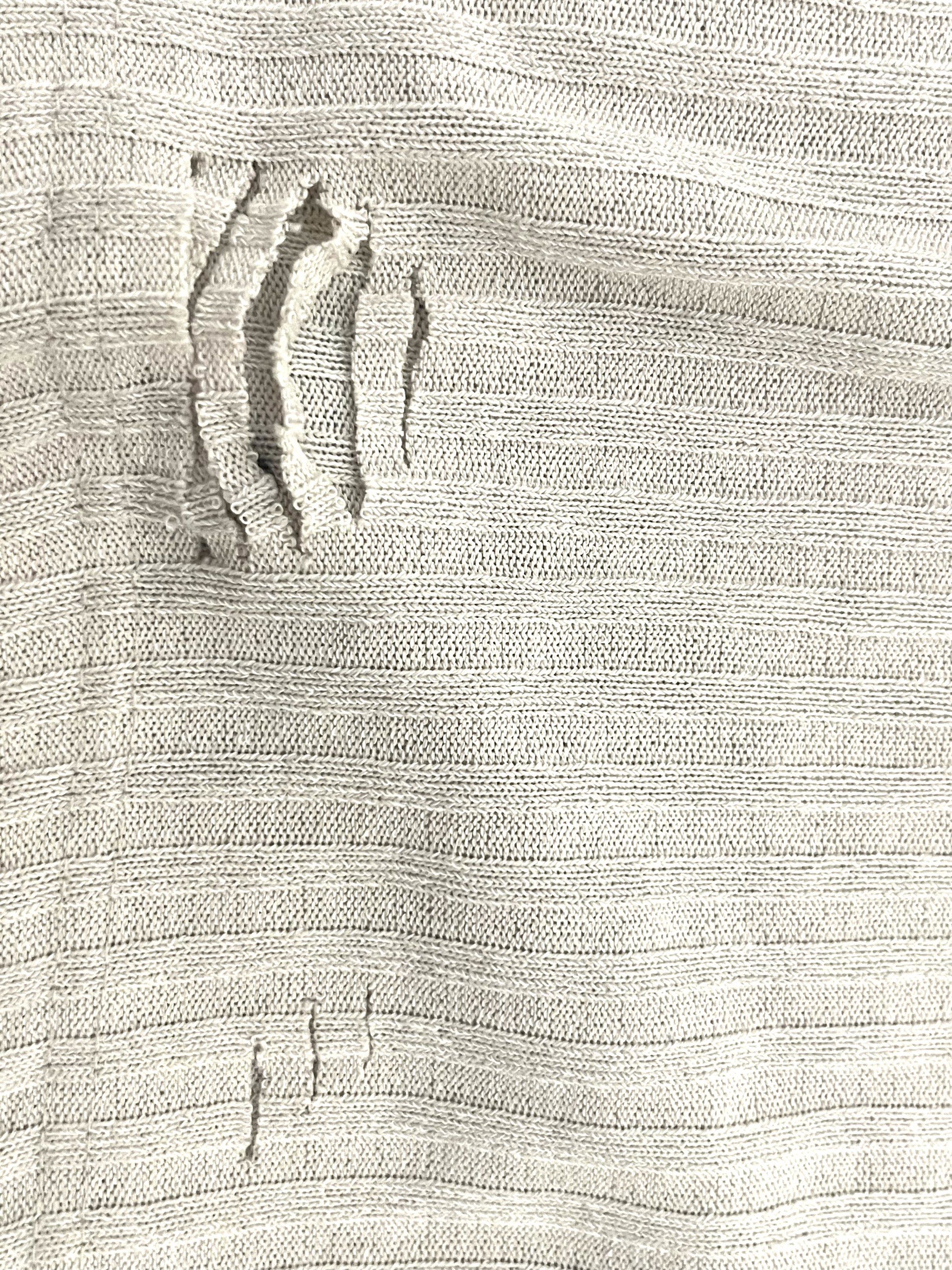 Fashion Nova Ribbed Mini Skirt (Category: Skirts) located in Agdangan. Submitted by cstlnl39 (Listing ID 1420041210, Image 3). Description: - Fashion Nova mini skirt - Size: M - Ribbed design - Neutral color - Distressed details - Knit fabric - Elastic waistband.