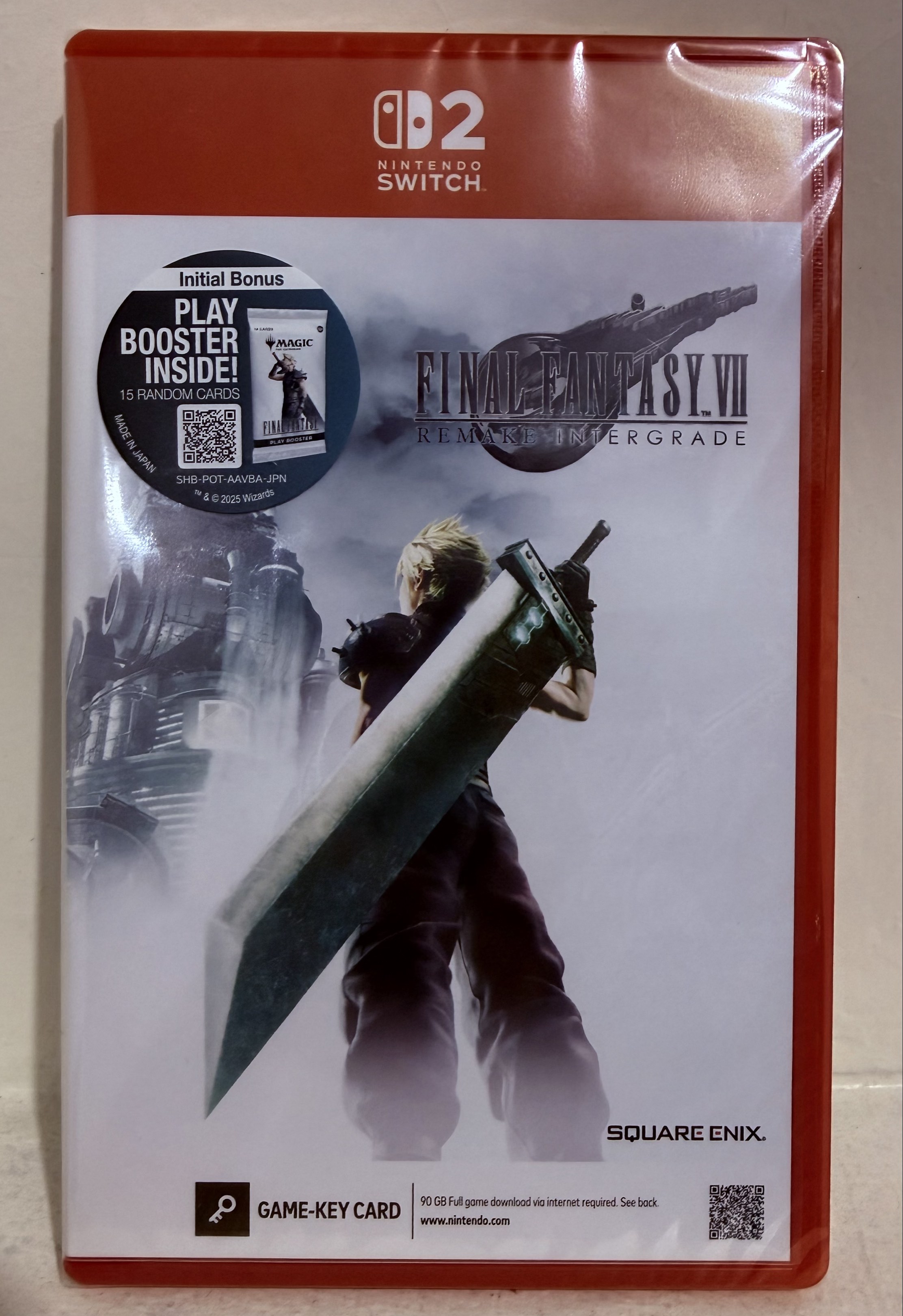 [SEALED] Final Fantasy VII Remake Intergrade - Nintendo Switch 2, Video ...