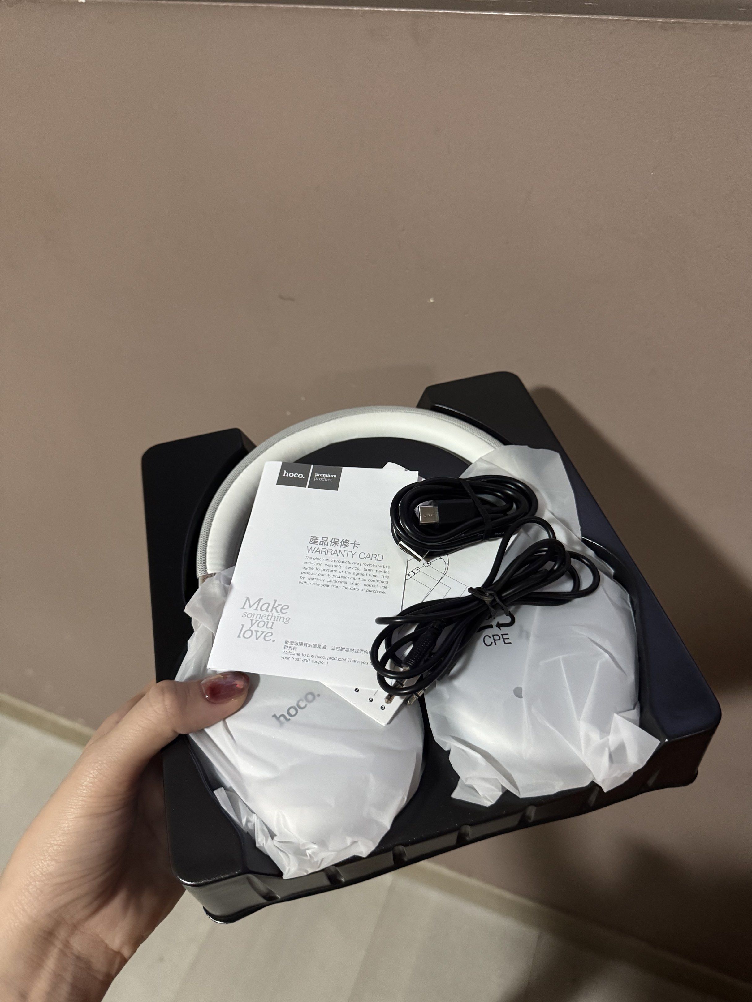 Hoco W35 Wireless Headphones - White65561367199618115
