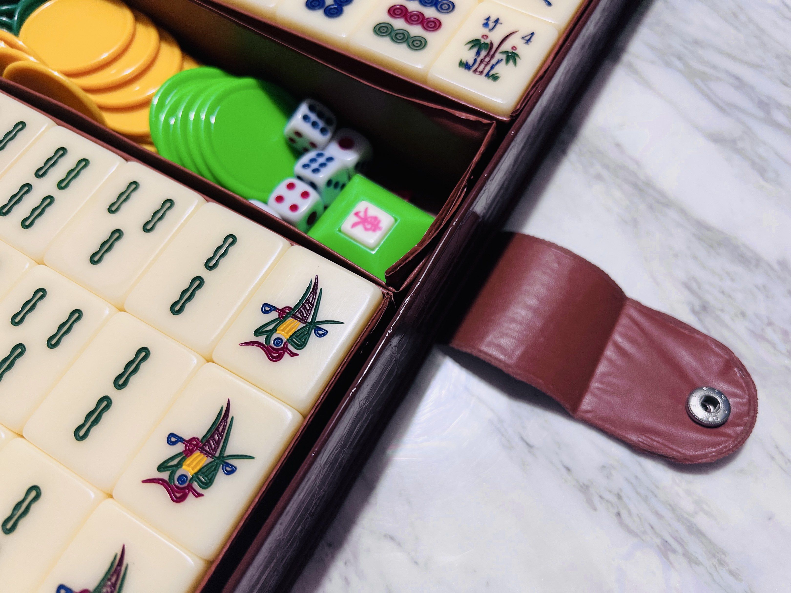 Hong Kong Mahjong Tiles Set, Hobbies & Toys, Toys & Games on Carousell