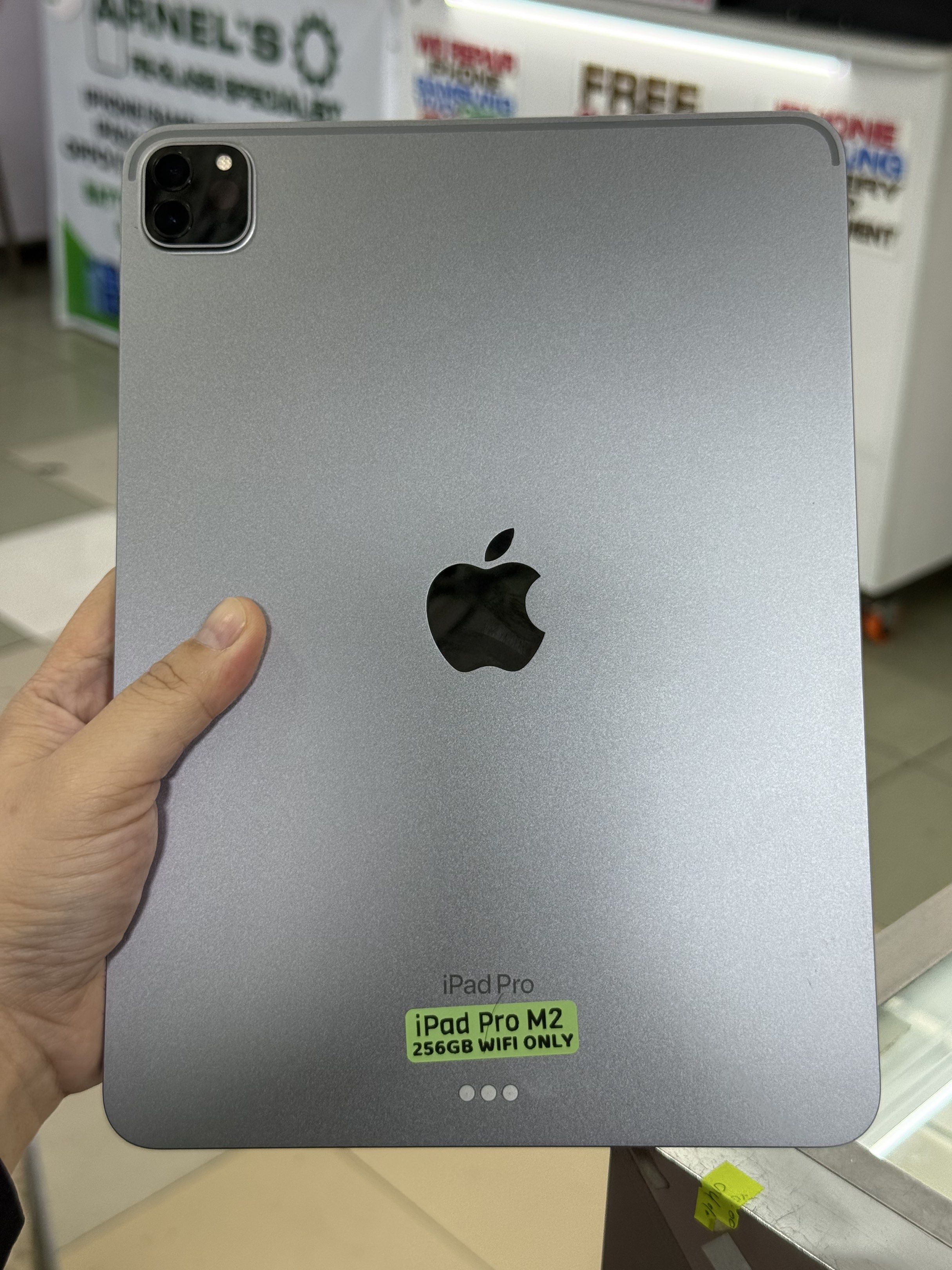 iPad Pro M2 Chip 11" 256GB WiFi Only No Issue (Category: iPad) located in Pasig City. Submitted by fairgadgetshop (Listing ID 1420062331, Image 1). Description: Buy • Sell • Trade • Swap Legit Seller w/ Physical Store Mabilis Kausap / Pass sa Scammer RFS: Buy and Sell 😊 Installment via Credit Card, GGives, Gcredit, SPaylater with additional interest We accepting Brandnew or Secondhand iPad Pro 11" M2 Chip 256GB WiFi Only No Issue Working Trueton