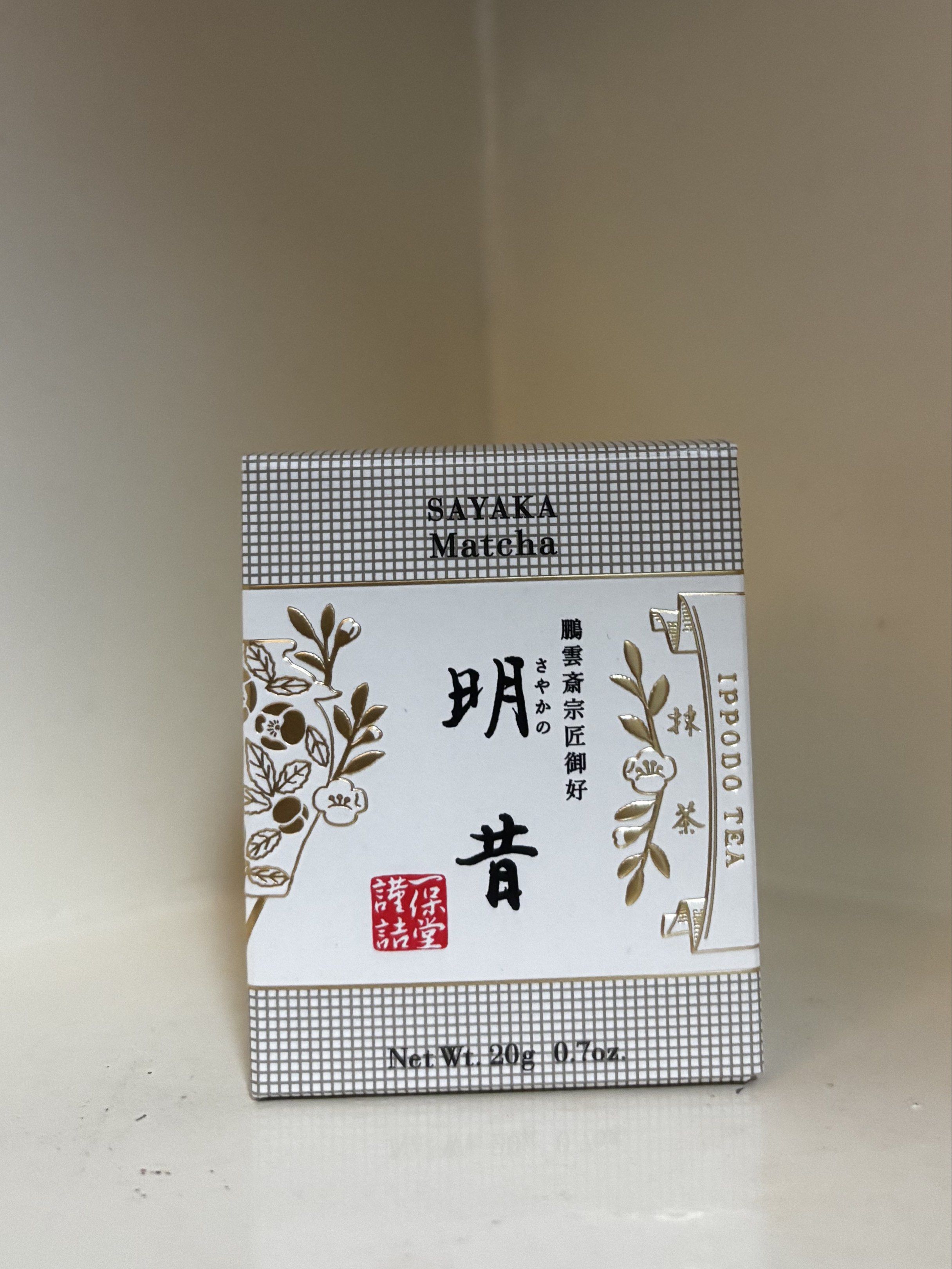 Ippodo Sayaka Matcha Tea 20g (Category: Beverages) located in Las Pinas. Submitted by cyphersellsph (Listing ID 1420142048, Image 1). Description: Ippodo Sayaka - Net weight: 20g / 0.7oz - Best Before: July 22, 2026 Shipping from QC.