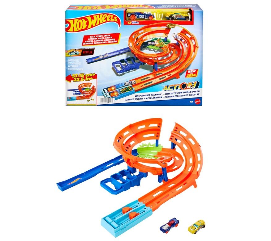 JE-Hot Wheels Whip Around Raceway, Hobbies & Toys, Toys & Games on ...