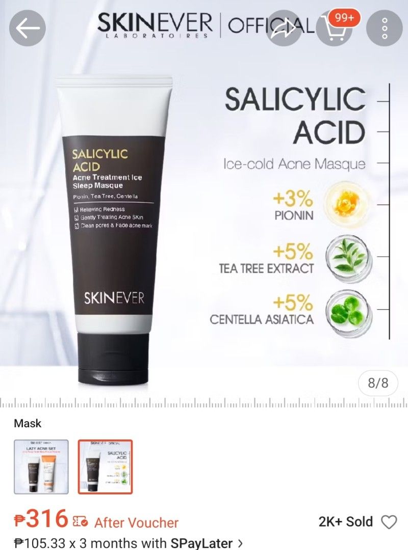 LAZY ACNE SET BY SKIN NEVER (Category: Announcements) located in Cavite. Submitted by annek_annek (Listing ID 1420072086, Image 3). Description: PLEASE SEND ME A MESSAGE FOR MORE DETAILS. BUNDLE OF TWO.