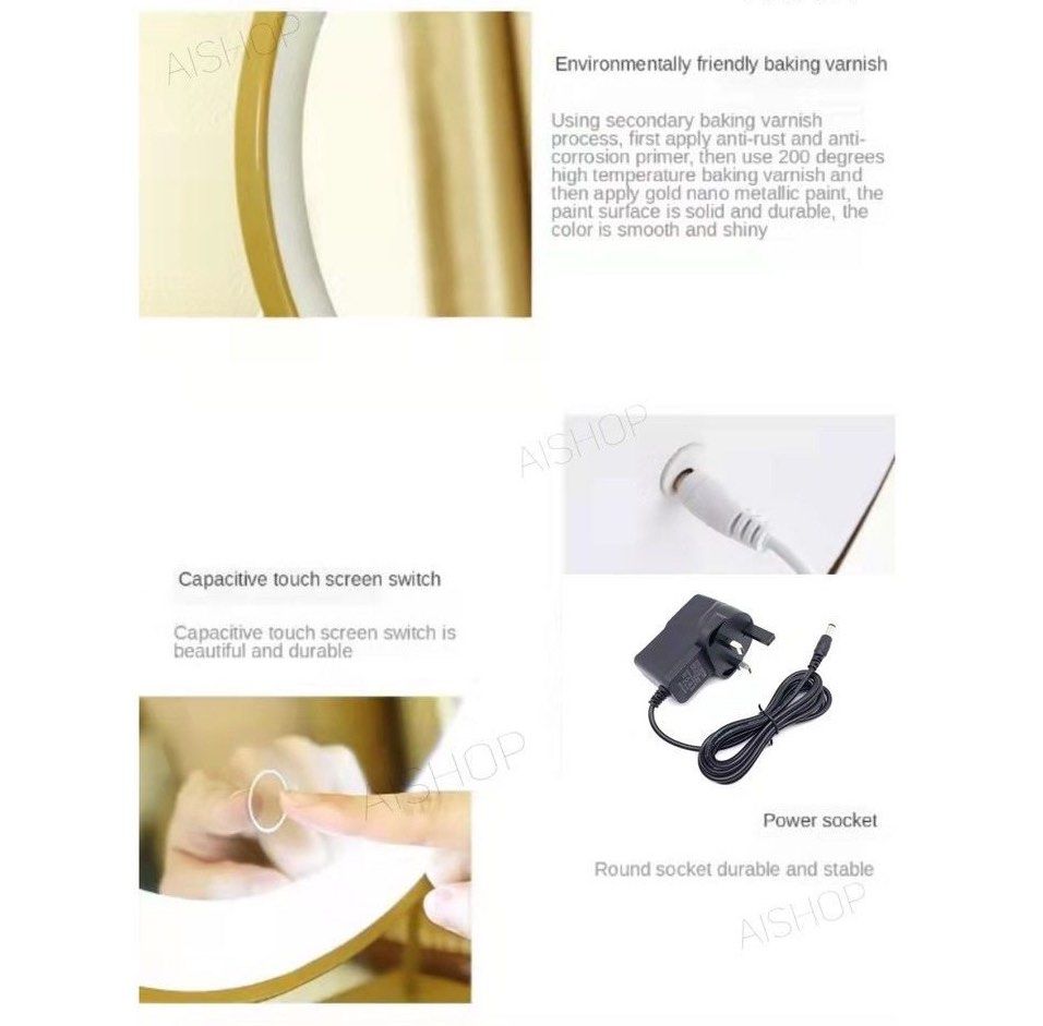 Led mirror (Category: Mirrors) located in Singapore. Submitted by mystore2000 (Listing ID 1420002000, Image 5). Description: Very new , rarely use and only bought in Dec 2025 .
