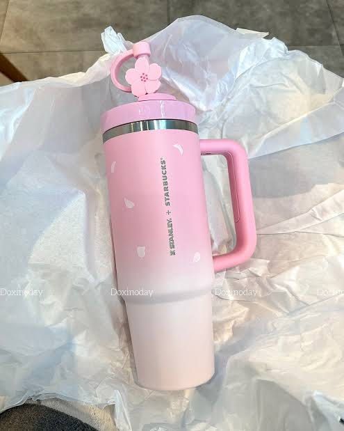 LOOKING FOR Starbucks Stanley Tumbler Sakura (Category: Water Bottles & Tumblers) located in Taguig. Submitted by kayeph (Listing ID 1420153600, Image 1). Description: Im looking for bnew of this one. Message me.