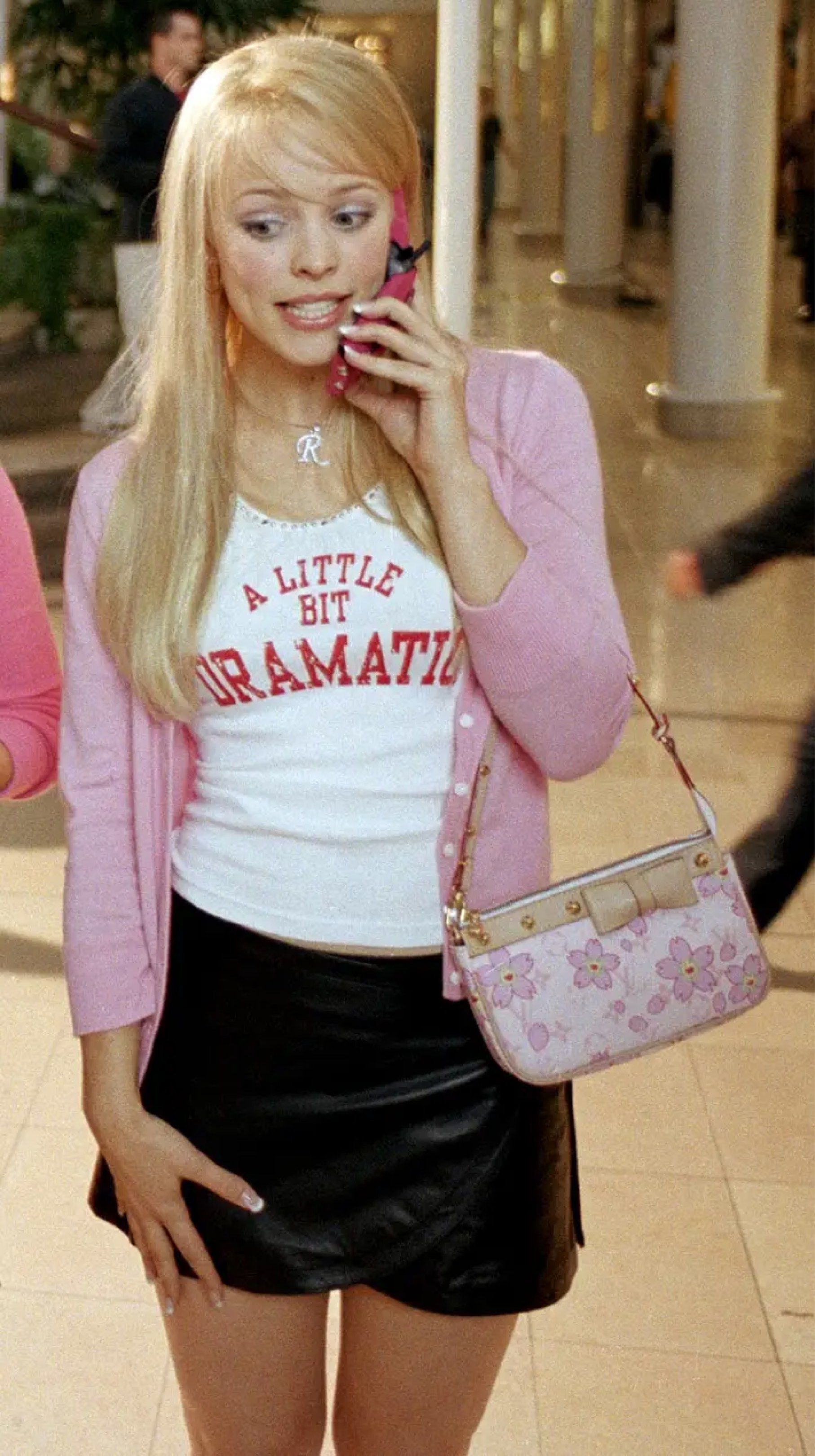 MEAN GIRLS Regina George’s A Little Bit Dramatic Tank Top (Category: Sleeveless) located in Iloilo. Submitted by yaneecakee_ (Listing ID 1420013830, Image 3). Description: -Used once -S-M -very Stretchable -double lined - Scoop neck length: 18cm - Length: 48cm -Width: around 30cm - Great for layering -Made in the Philippines.