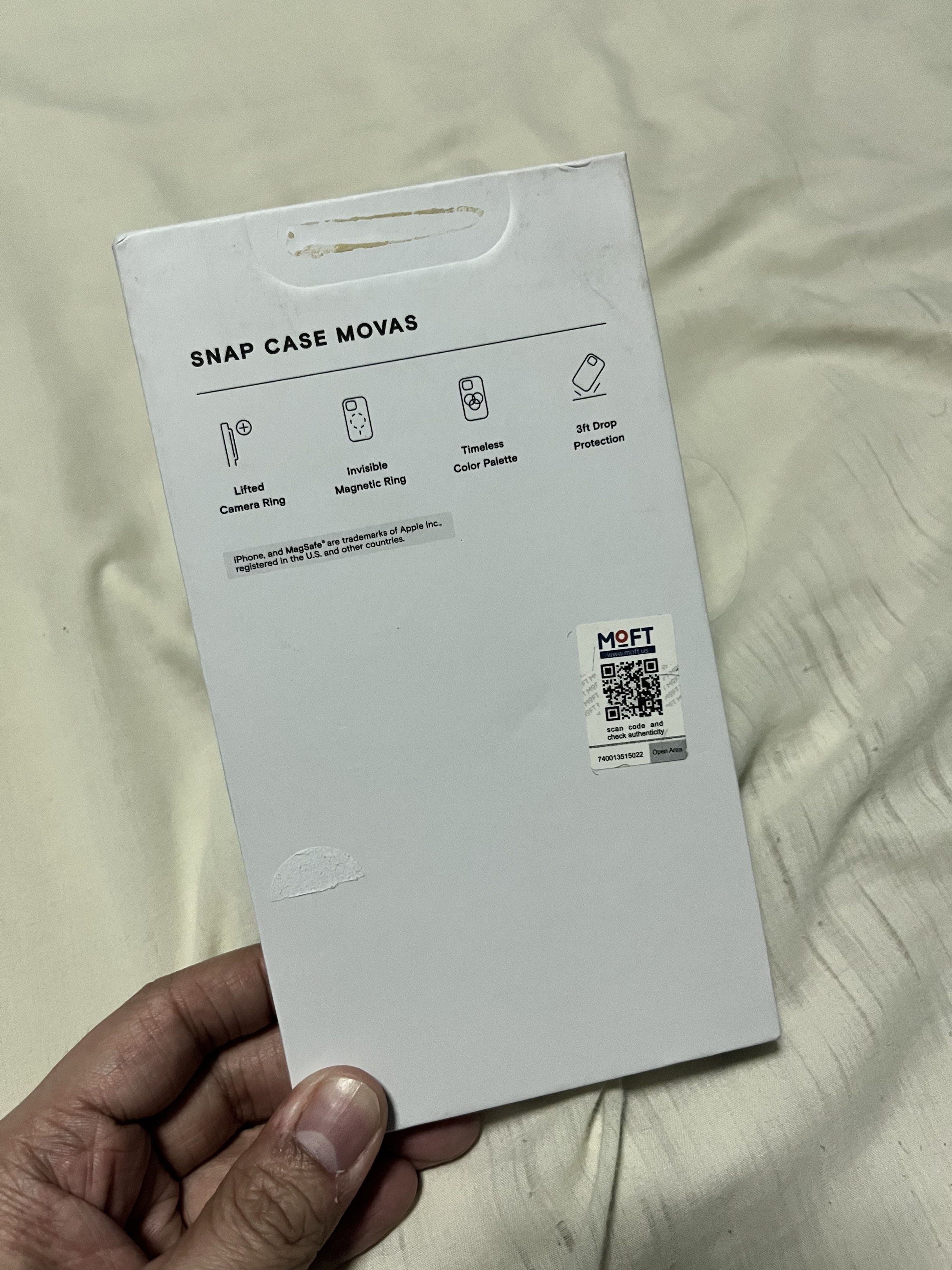 Original Moft Leather with Magsafe Case for iPhone 16 Plus Only (Category: Cases & Sleeves) located in Solano. Submitted by vincabugao (Listing ID 1420111378, Image 3). Description: For Sale‼️ For Shipment Only What you see is what you get Actual Photos Uploaded Payment Method Bank Transfers Only: •RCBC •Gotyme Bank •Security Bank Dm Me for Inquiries 📲.