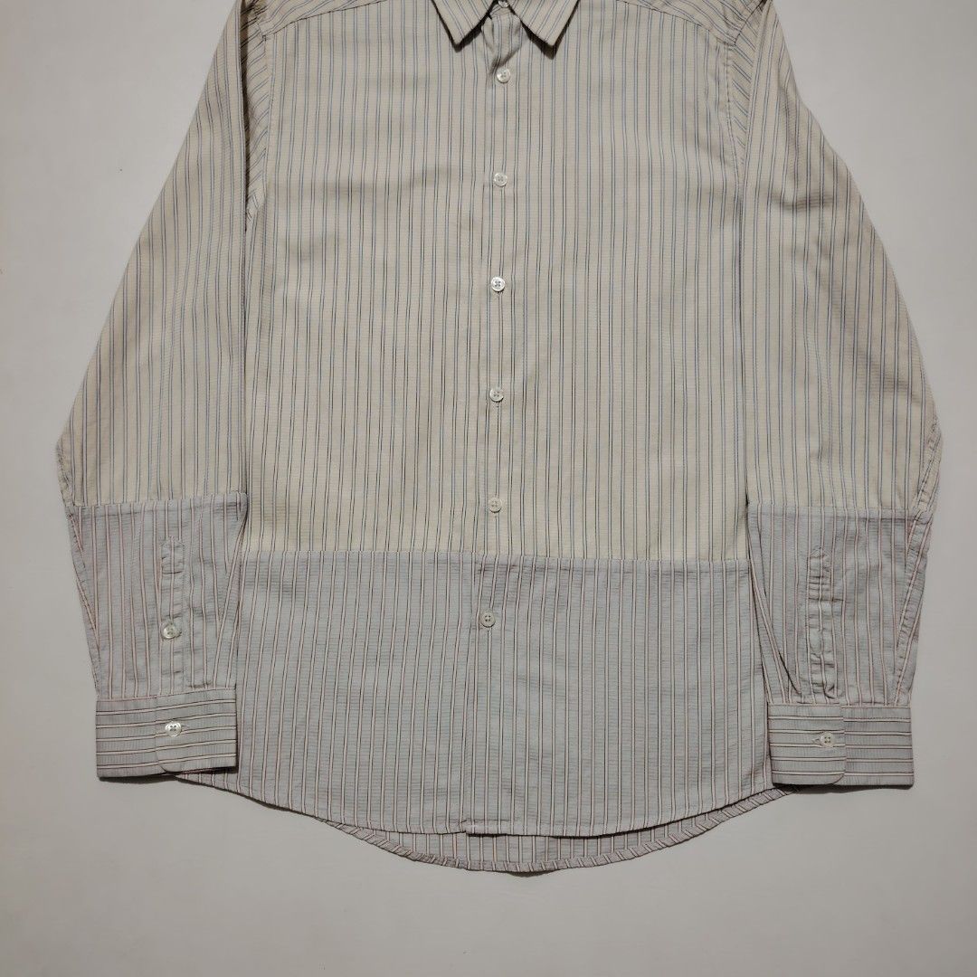 PAUL SMITH PATCHWORK BUTTON DOWN LONGSLEEVES SHIRT (Category: Formal Shirts) located in Dinalupihan. Submitted by aizzeestuffs (Listing ID 1420101974, Image 3). Description: Length :29" Width :20" Shoulder :17. 5" Sleeves :25" Color may vary due to lighting. PM for more details. Old Money Luxury Designer. .