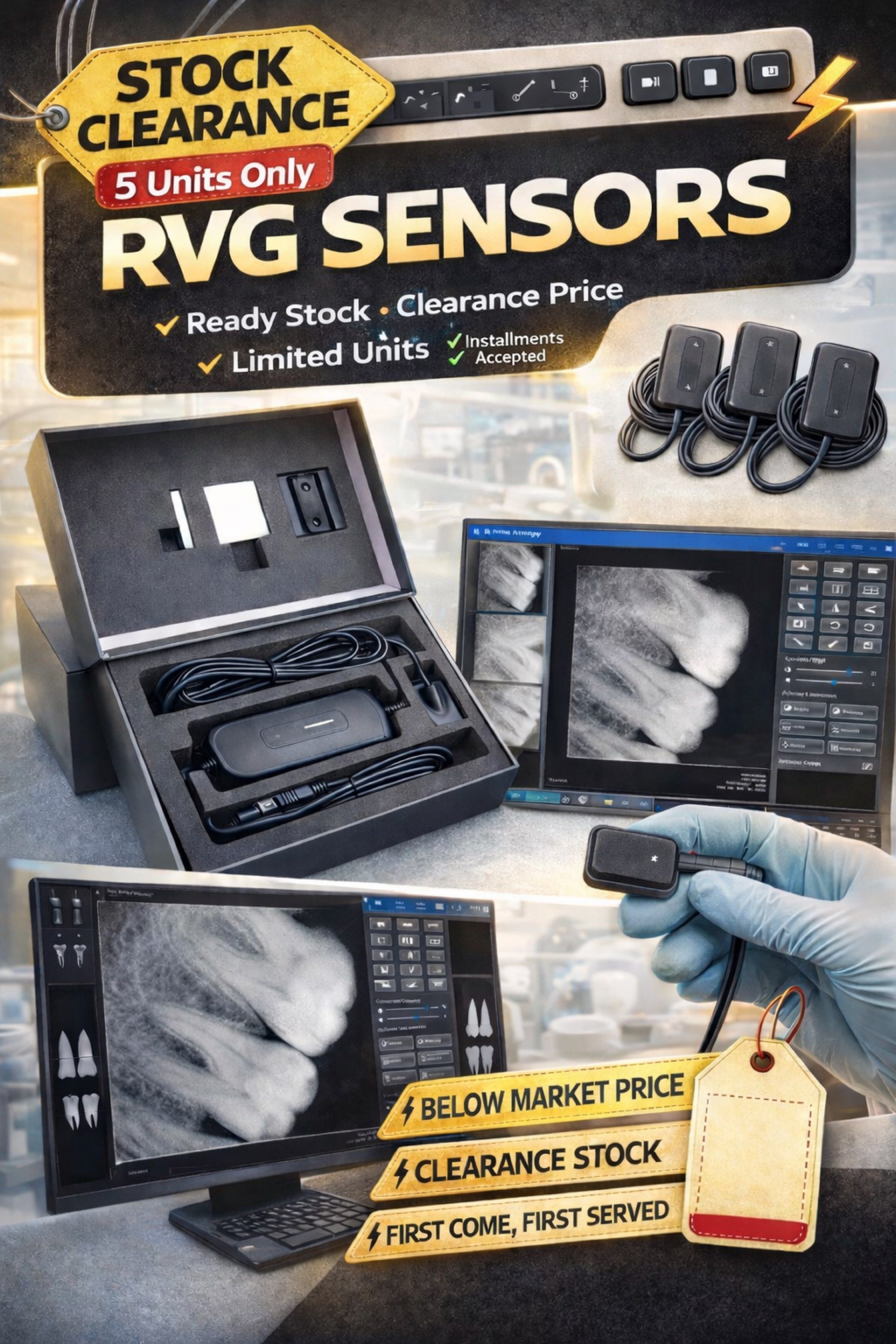 RVG Sensor For Intra Oral Xray, Health & Nutrition, Medical Supplies ...