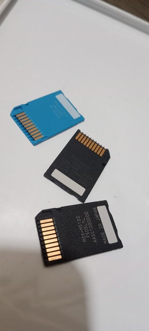 Sandisk Memory Stick Pro Duo for sale (Category: Memory & SD Cards) located in Bulacan. Submitted by Shoppe.Ups (Listing ID 1420076510, Image 3). Description: 64mb- 250 256mb-300 512mb-350 what you see is what you get meetups: guiguinto plaridel bulacan - J&T *(Payment First) - LBC COP/COD *(payment first for shipping fee only) -toktok / lalamove *mop: via gcash pm for interested.