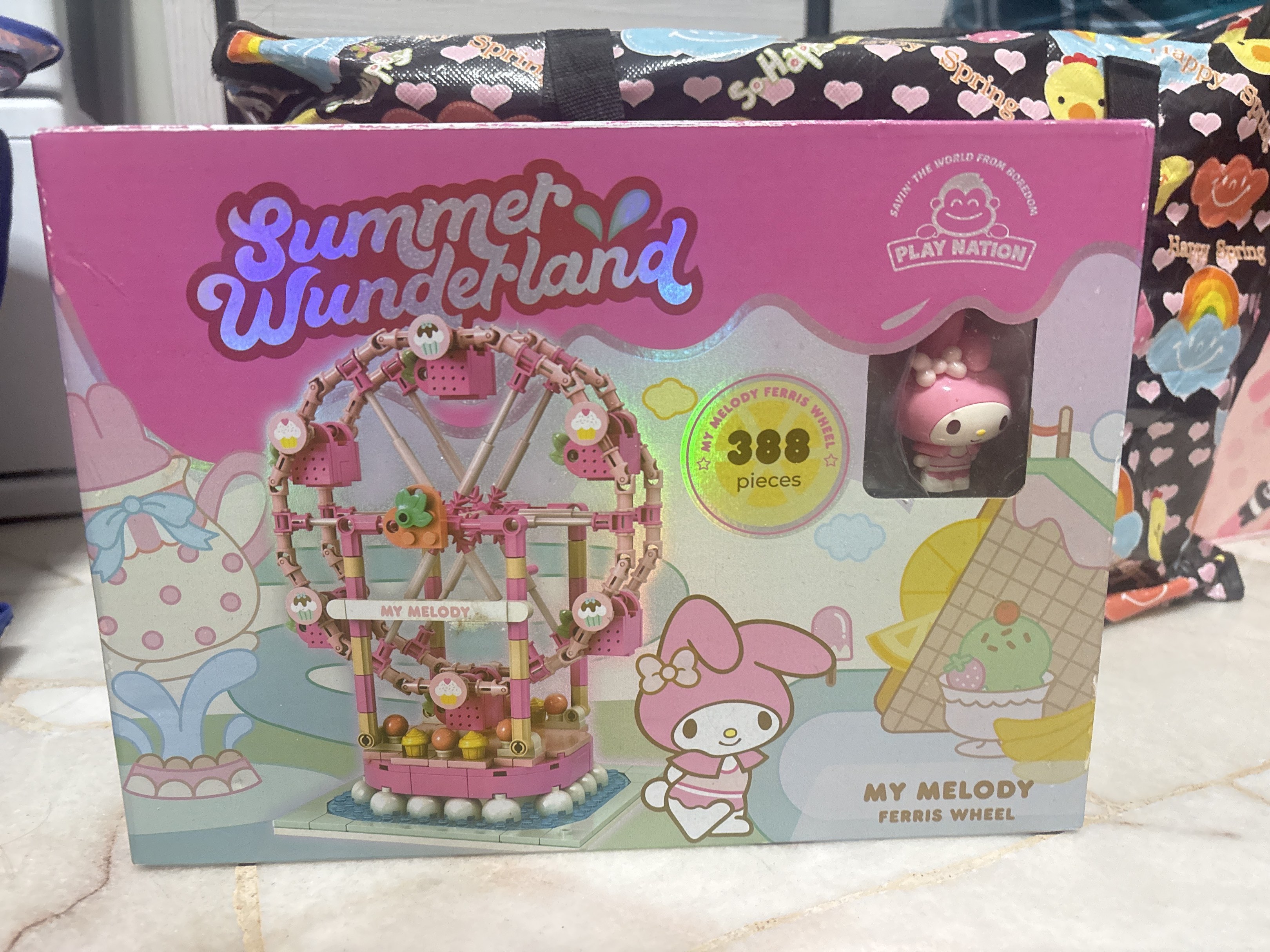 Sanrio Summer Wonderland - My Melody Ferris Wheel, Hobbies & Toys, Toys