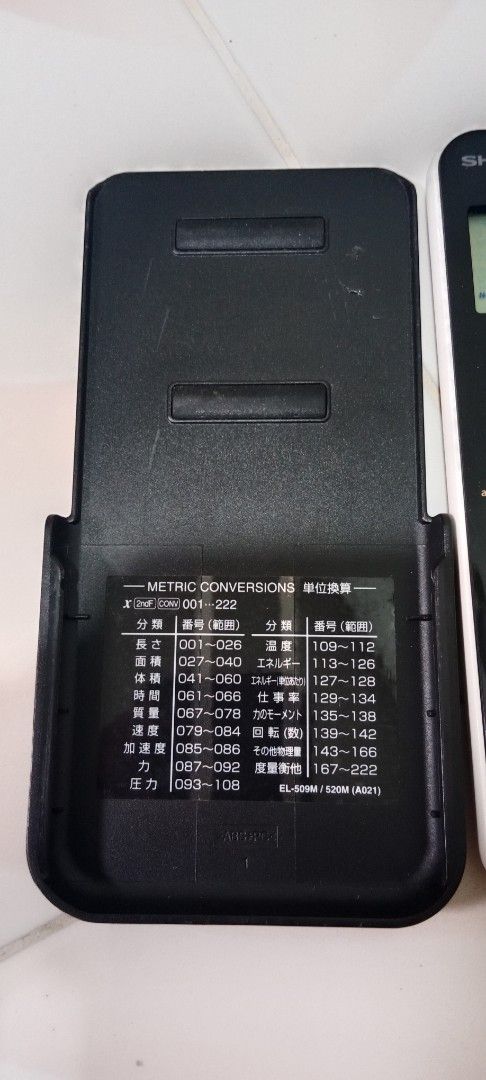 Sharp Scientific Calculator for sale (Category: Office & Business Technology) located in Bulacan. Submitted by Shoppe.Ups (Listing ID 1420079313, Image 2). Description: what you see is what you get meetups: guiguinto plaridel bulacan - J&T *(Payment First) - LBC COP/COD *(payment first for shipping fee only) -toktok / lalamove *mop: via gcash pm for interested.