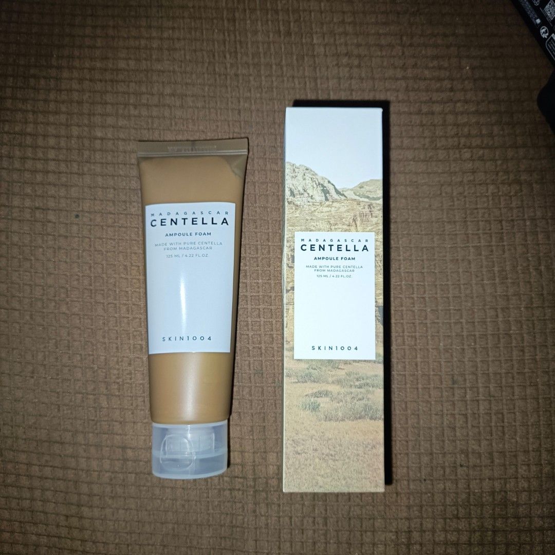 Skin1004 Centella Ampoule Foam 125ml (Category: Face Care) located in Manila. Submitted by raklesi (Listing ID 1420114952, Image 1). Description: Skin1004 Madagascar Centella Ampoule Foam 125ml/ 4.22 Fl. Oz. SEALED EXP 2028.11.03 MOP: GCash | Bank MOD: J&T Express / Buyer shoulders shipping fee.