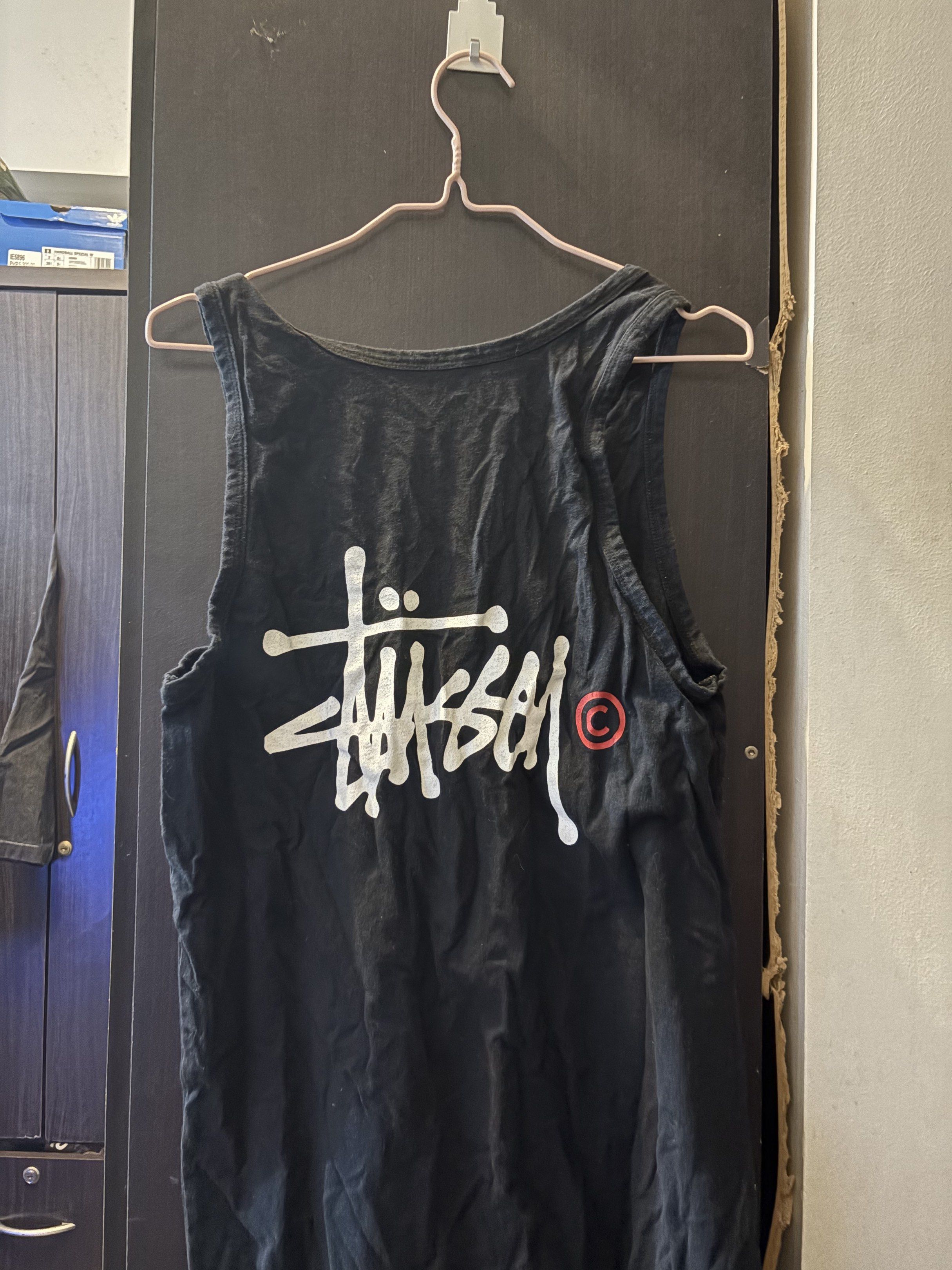 Stussy Long Sleeveless Top (Category: Sleeveless) located in Manila. Submitted by gigimooshi (Listing ID 1420080622, Image 2). Description: - slightly used - original stussy - no issues - you will receive this in good and clean condition .