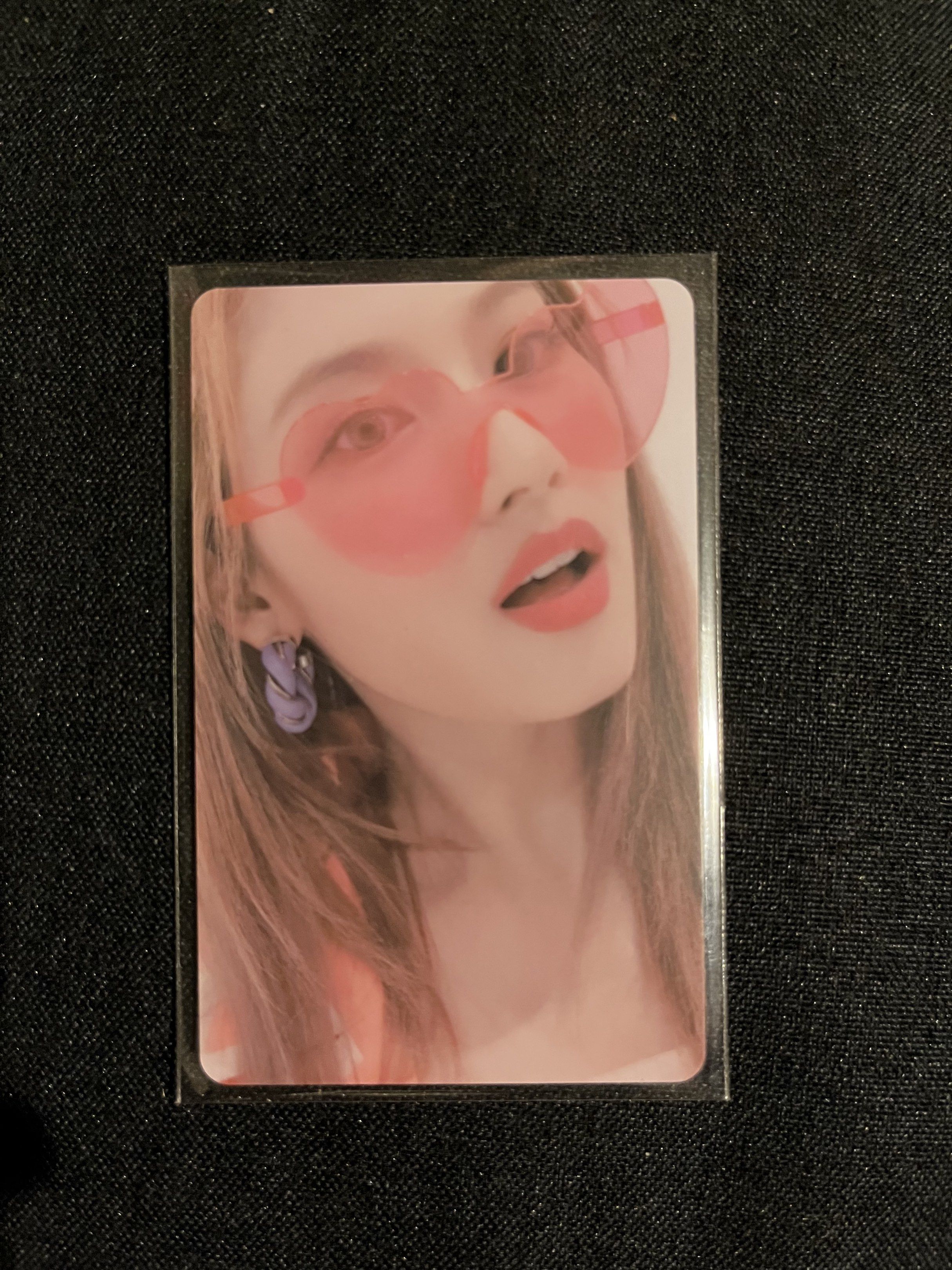 Twice Sana Lucky Draw Photocard PC (Category: K-Wave Merchandise) located in Mandaluyong City. Submitted by bwibambit (Listing ID 1420022337, Image 1). Description: Official Onhand Good condition MOP: Gcash BPI MOD: SDD J&T.