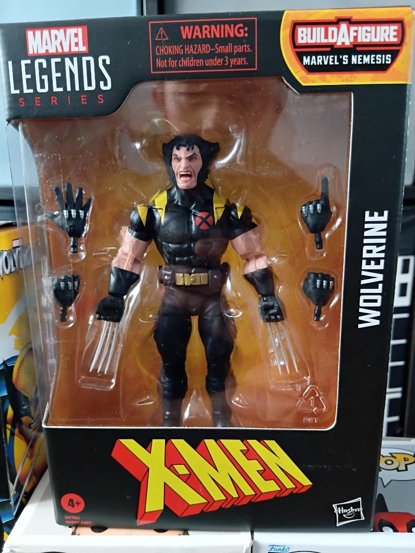 Wolverine Collection Bundle (Category: Toy Figures) located in Singapore. Submitted by royaltribe (Listing ID 1419987723, Image 5). Description: - Wolverine collectible bundle. - Includes Marvel Legends action figures. - Includes Funko Pop! figures. - All items are new and in original packaging. - Ideal for X-Men and Deadpool fans and collectors..