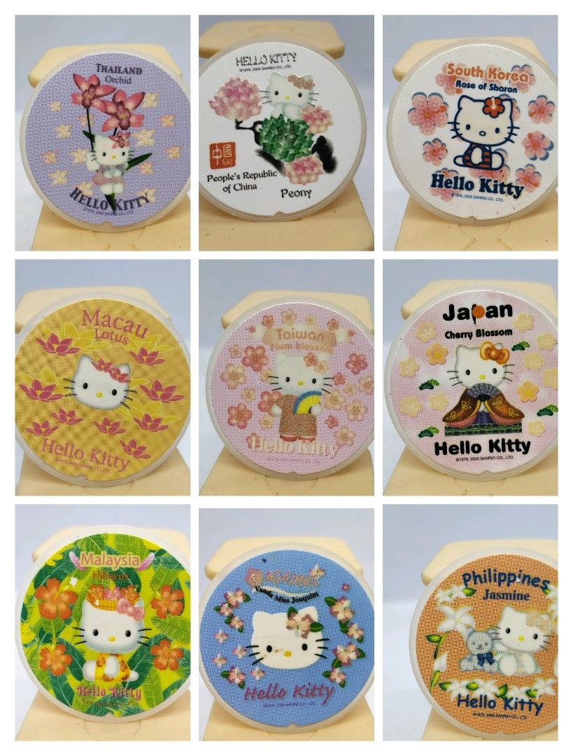 7-Eleven Sanrio Hello Kitty Pin - Various Countries (per pc) (Category: Character Goods) located in Baguio. Submitted by toys_of_yesteryear (Listing ID 1420320023, Image 2). Description: 📌loc. Baguio 📌Actual photos posted, check all photos before buying. 📌This item is NOT new so manage your expectations 📌Reasonable price posted, lowballers will be ignored / ridiculous offers auto declined. 📌No holds , No reservation 📌Price: 30.00 each. Send