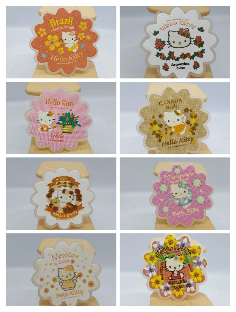 7-Eleven Sanrio Hello Kitty Pin - Various Countries (per pc) (Category: Character Goods) located in Baguio. Submitted by toys_of_yesteryear (Listing ID 1420320023, Image 3). Description: 📌loc. Baguio 📌Actual photos posted, check all photos before buying. 📌This item is NOT new so manage your expectations 📌Reasonable price posted, lowballers will be ignored / ridiculous offers auto declined. 📌No holds , No reservation 📌Price: 30.00 each. Send