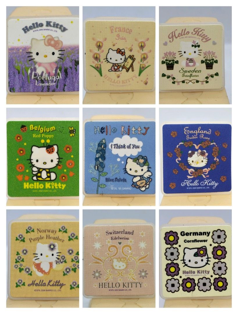 7-Eleven Sanrio Hello Kitty Pin - Various Countries (per pc) (Category: Character Goods) located in Baguio. Submitted by toys_of_yesteryear (Listing ID 1420320023, Image 1). Description: 📌loc. Baguio 📌Actual photos posted, check all photos before buying. 📌This item is NOT new so manage your expectations 📌Reasonable price posted, lowballers will be ignored / ridiculous offers auto declined. 📌No holds , No reservation 📌Price: 30.00 each. Send