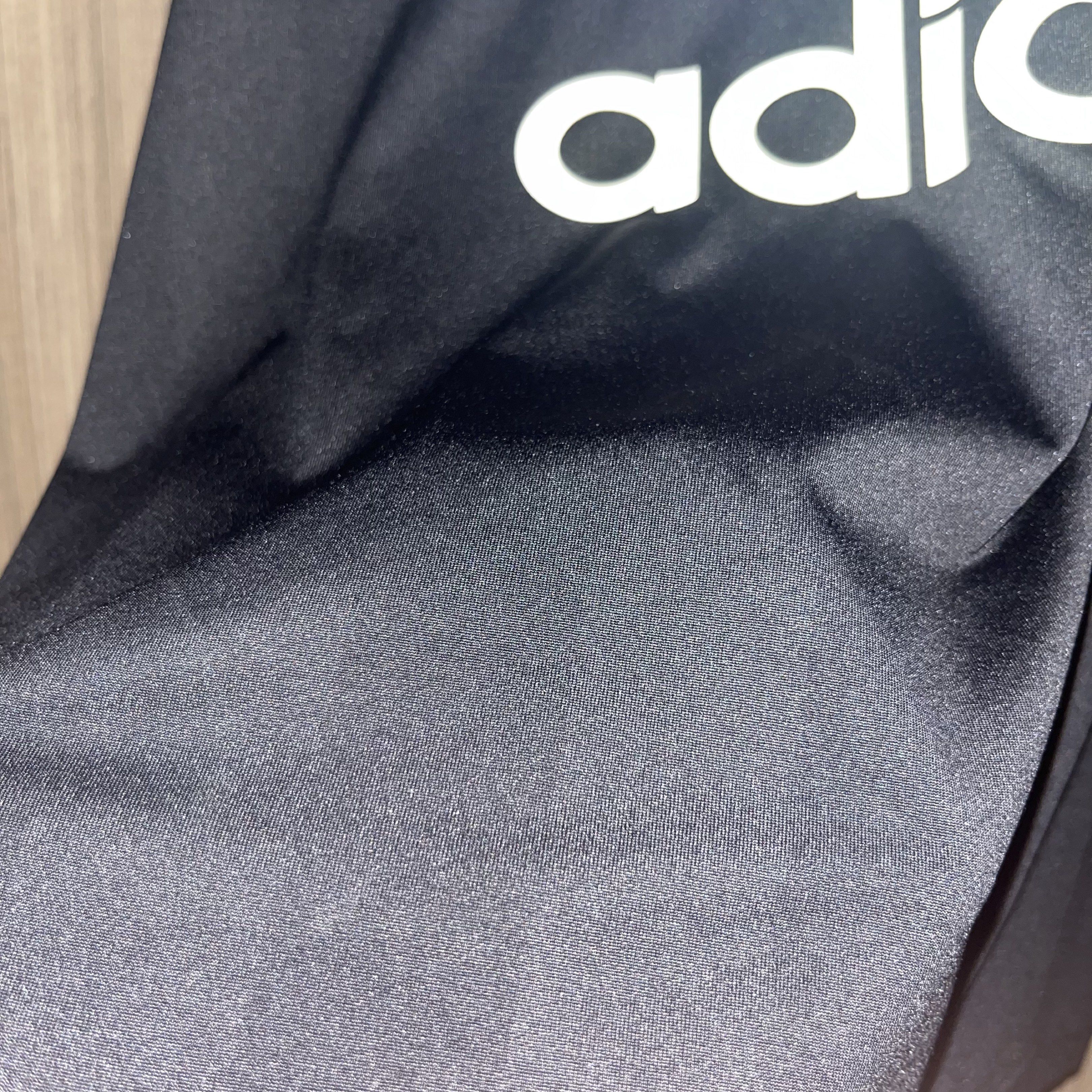 Adidas Trefoil Tank Top Black (Category: Sleeveless) located in Manila. Submitted by refinedthreads (Listing ID 1420276014, Image 3). Description: AUTHENTIC - Adidas tank top - Black color - White Trefoil logo and "adidas" text on front - Round neckline - Sleeveless - Size: L - Made in Cambodia .