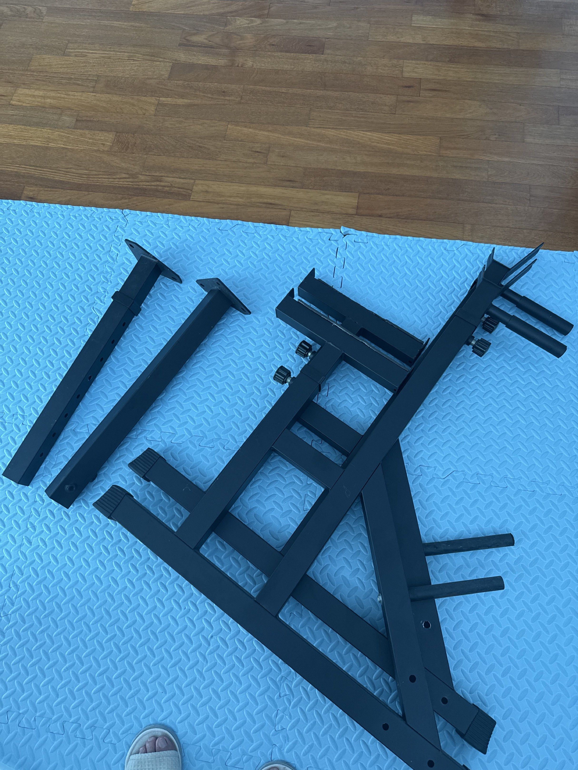 Adjustable Weight Rack, Sports Equipment, Exercise & Fitness, Weights ...