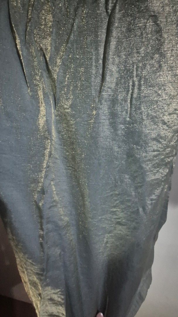 Blue Metallic Top (Category: Sleeveless) located in Manila. Submitted by declutter_s (Listing ID 1420297775, Image 2). Description: - Blue metallic sheen - Sleeveless with thin straps - Lightweight fabric - Versatile for various occasions - XS to S - Tie-on strap tops.