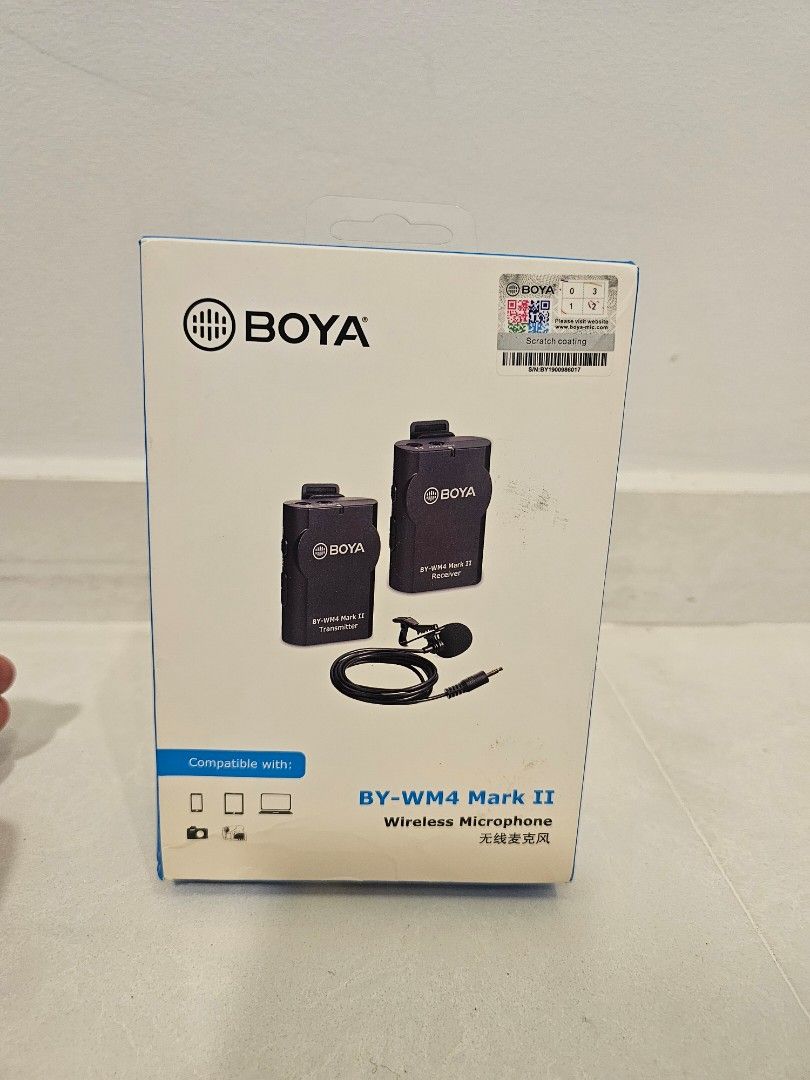 BOYA BY-WM4 Mark II Wireless Microphone65561360084355110