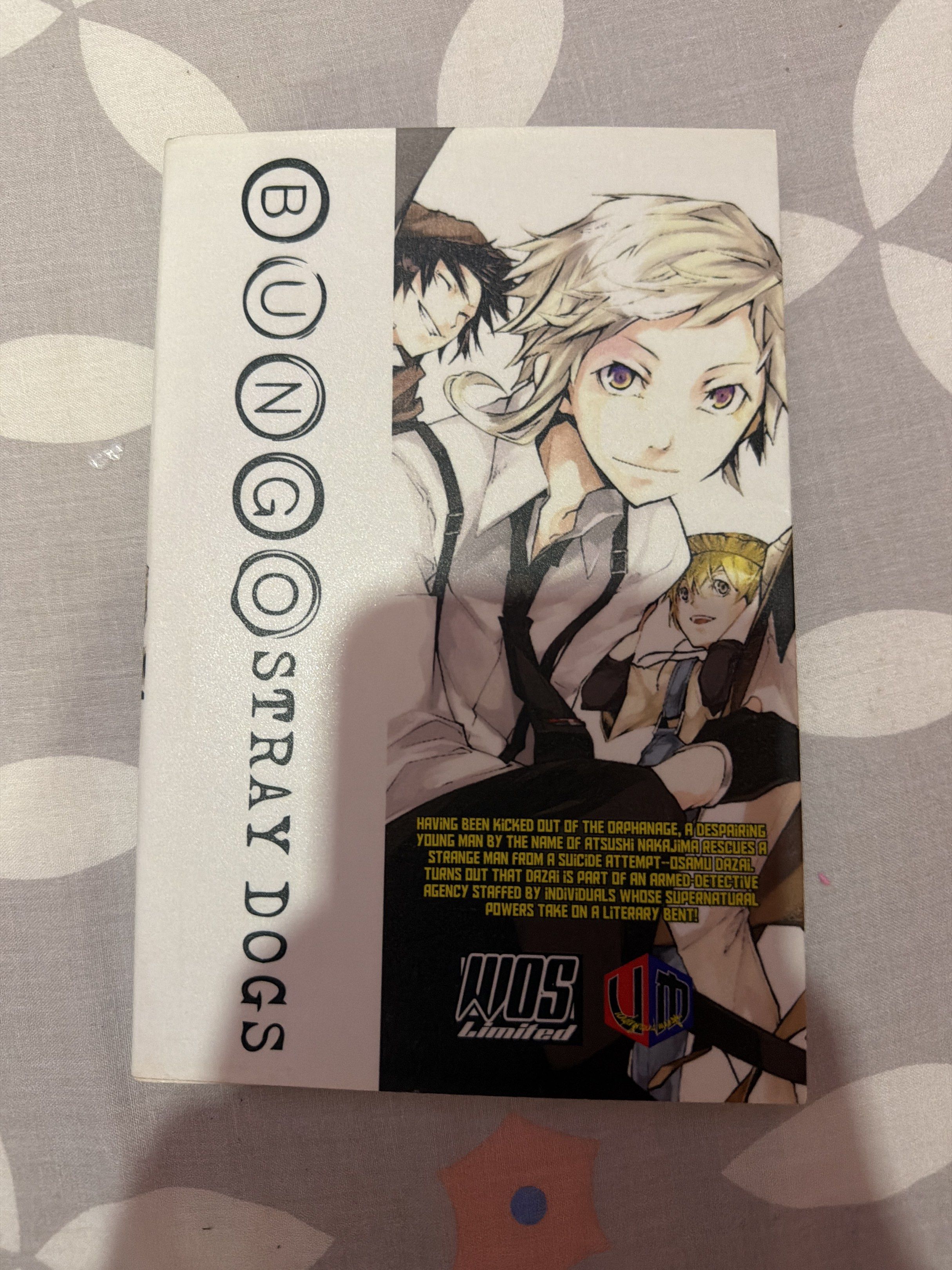 Bungo Stray Dogs Volume 1 (Category: Comics & Manga) located in General Santos City (Dadiangas). Submitted by vxiechii (Listing ID 1420177568, Image 2). Description: - english translation - unsealed but never used - !! buyer must pay for sf (may vary depending on location) - JNT ONLY .