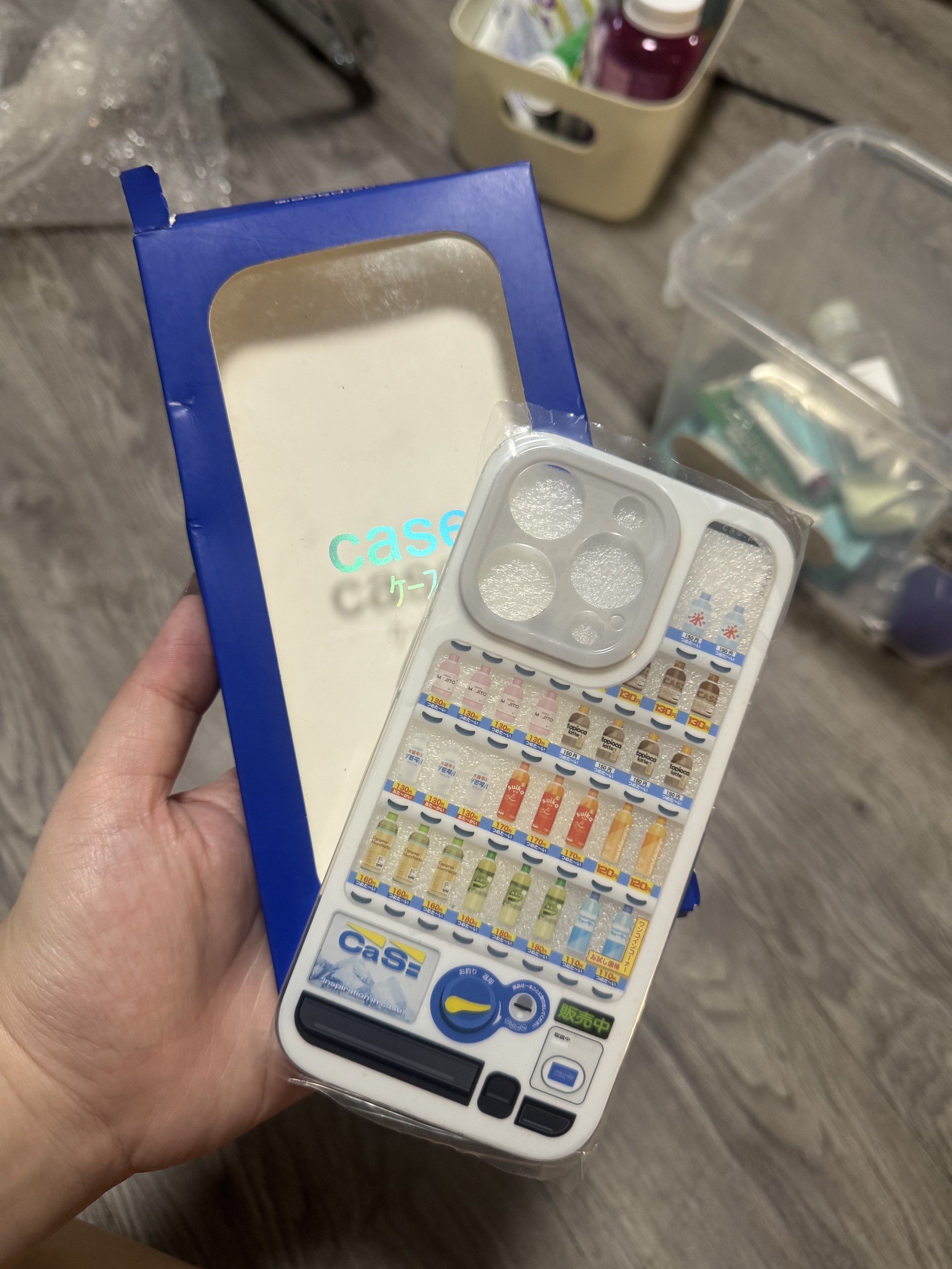 Cas:space Vendo Machine Case (Category: Cases & Sleeves) located in Baguio. Submitted by closetdropsbgo (Listing ID 1420249632, Image 2). Description: - Cas:space Vendo Machine Case - bought from Japan - iphone 15/iphone 15 pro.