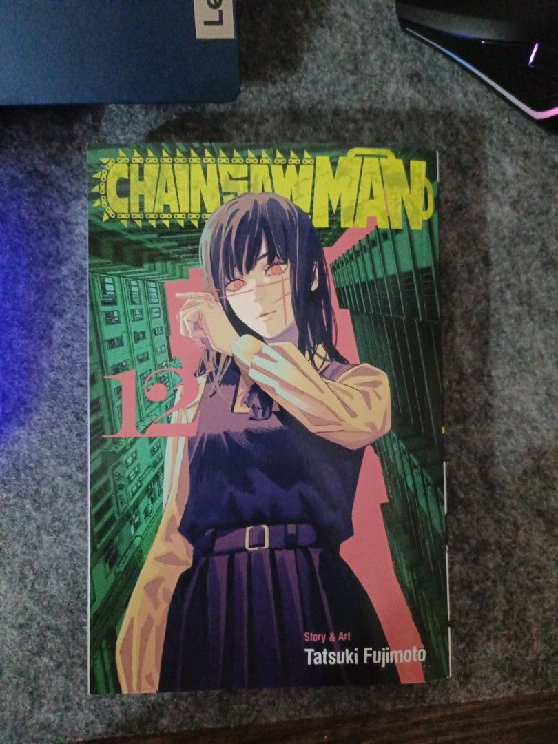 Chainsaw Man Vol.12 (Category: Comics & Manga) located in Manila. Submitted by onlyizzylol (Listing ID 1420168561, Image 1). Description: chainsaw man volume 12 ! - never been read, only for display - from fully booked - good as new condition - still has tag dm for more details! mop - gcash meetup - sm dasma loc - dasmarinas cavite chainsaw man volume 12 manga.