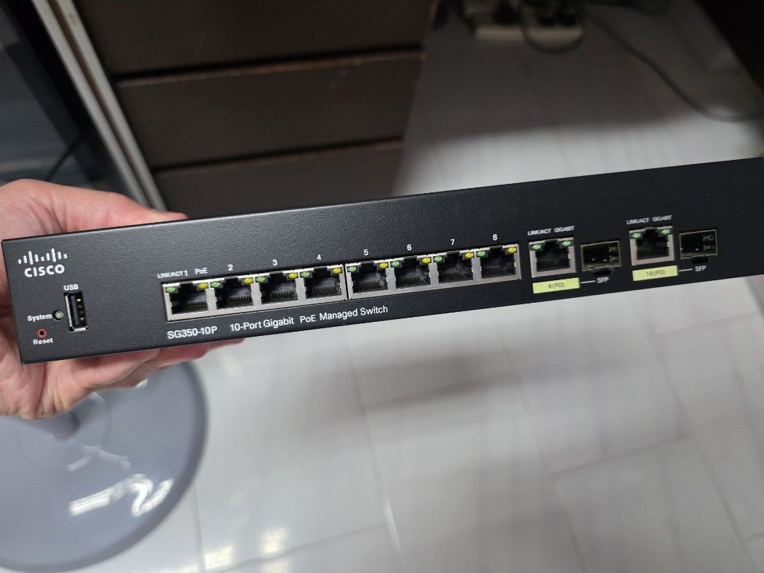 CISCO SG-350-10P449701301191321600
