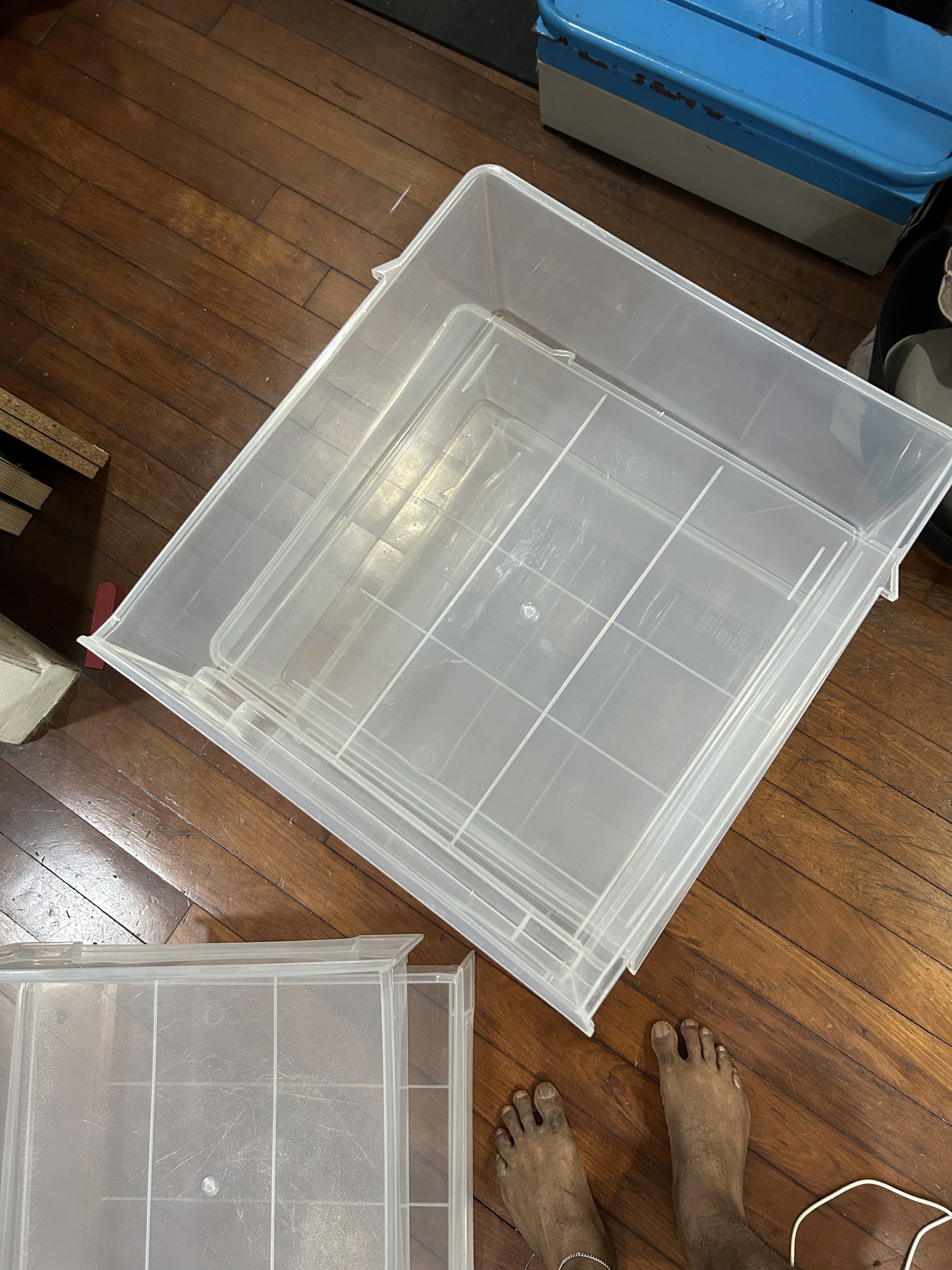 Clear Plastic Storage Bins449542946334320641