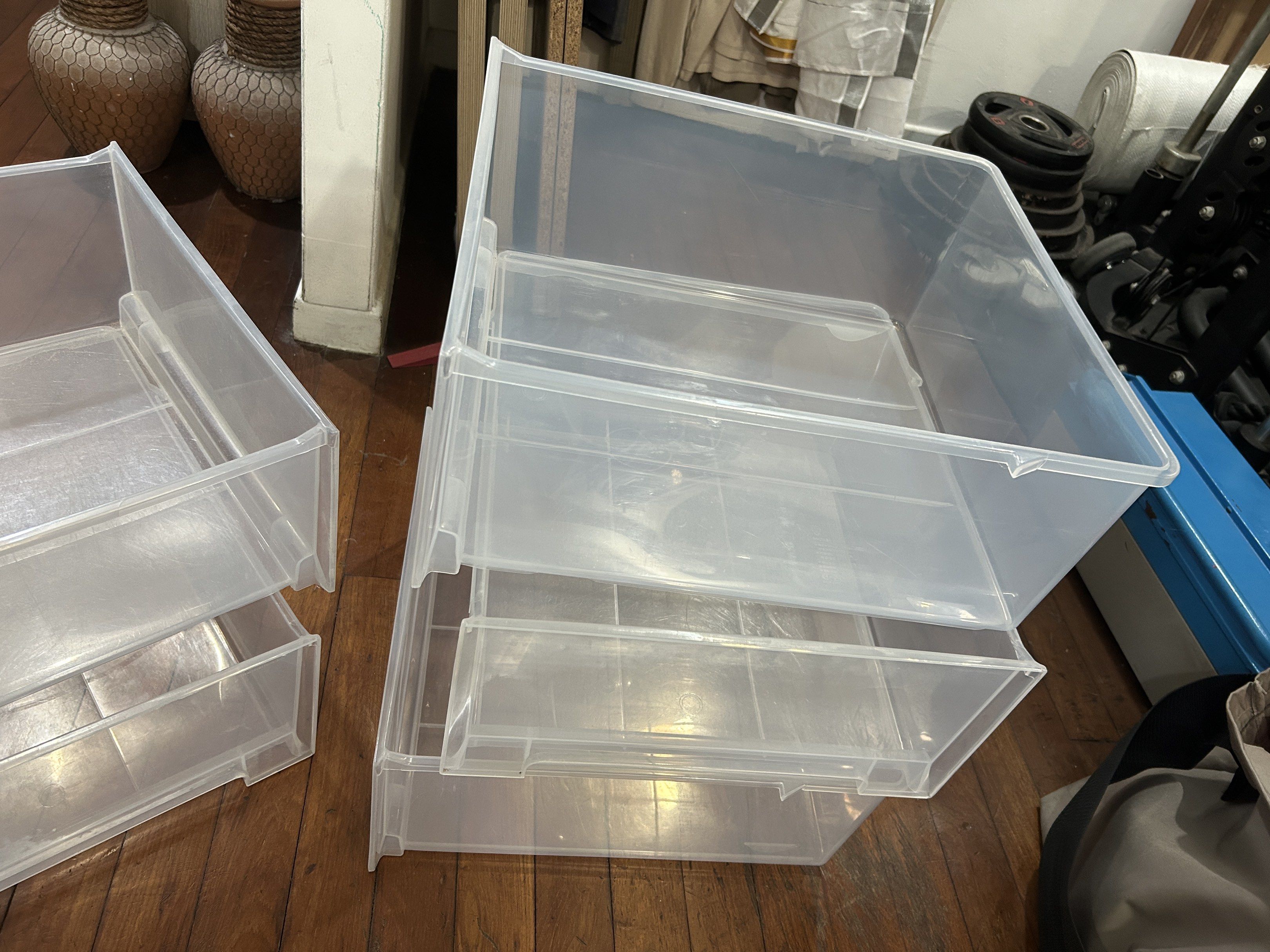 Clear Plastic Storage Bins449542946334320640